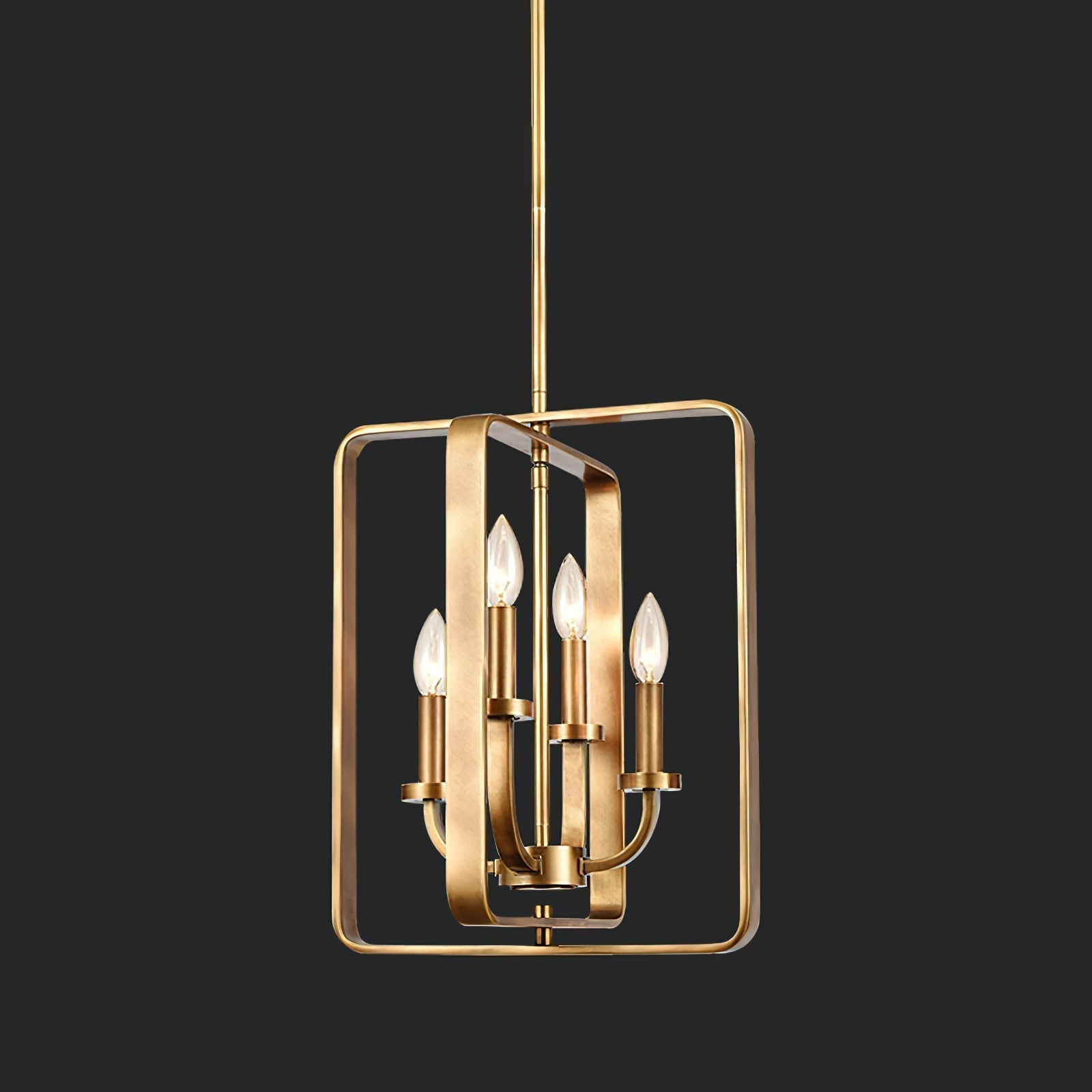 Shade Vintage Industrial Messing Pendelleuchte-Letslighting