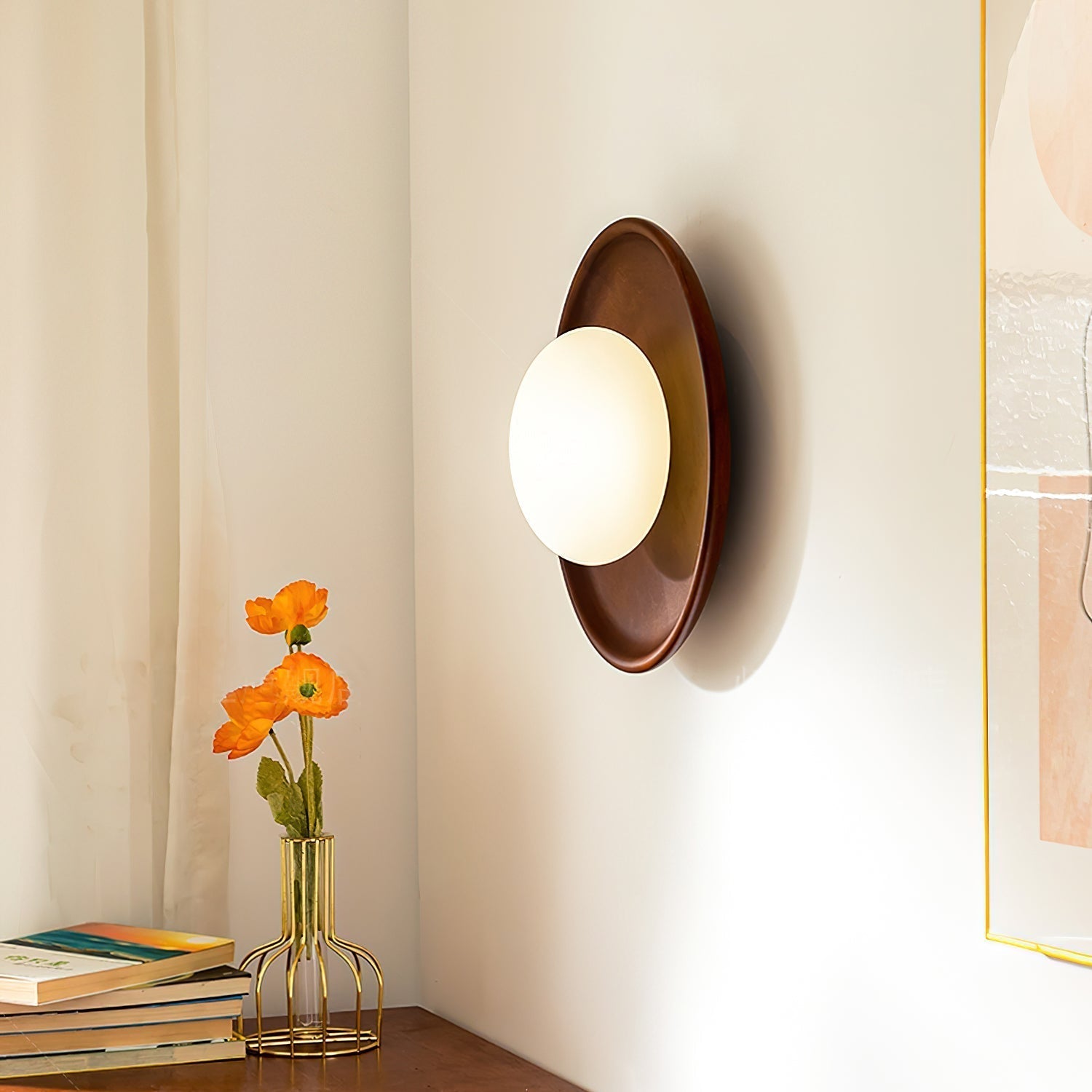 Novin Wandleuchte aus Holz-Letslighting