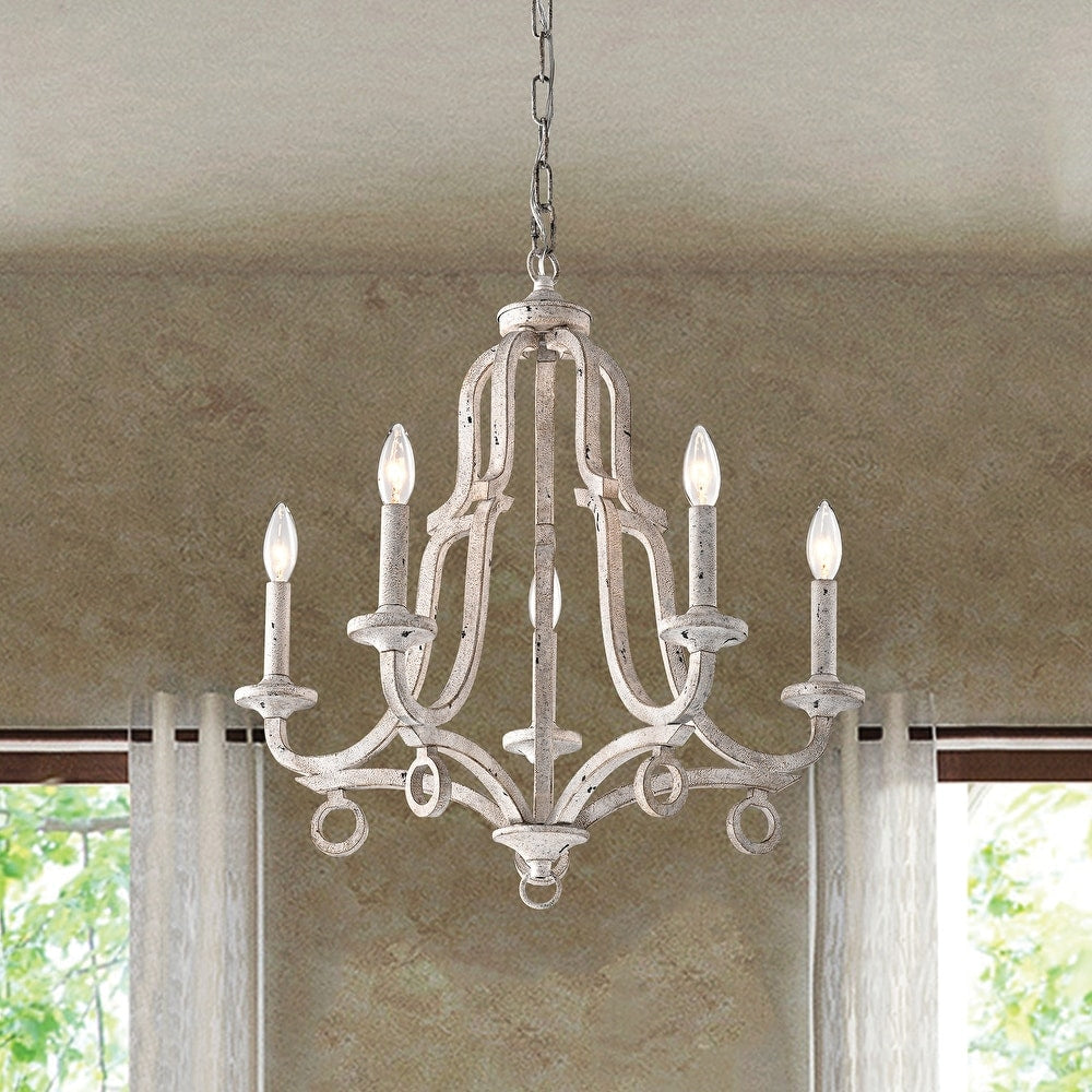 Tinge Industrieller Vintage Kronleuchter aus Messing-Letslighting