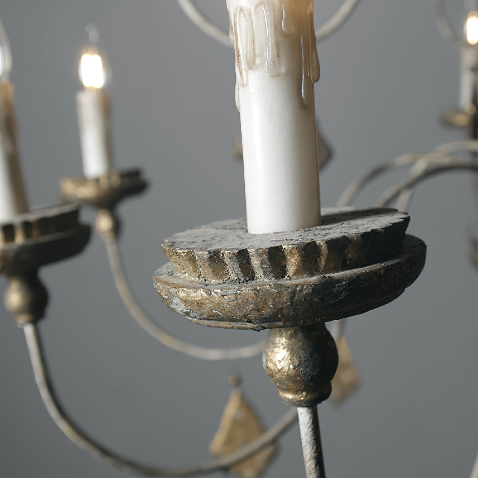 Urn Postmodern Luxury Old Gold Metal Chandelier - Letslighting