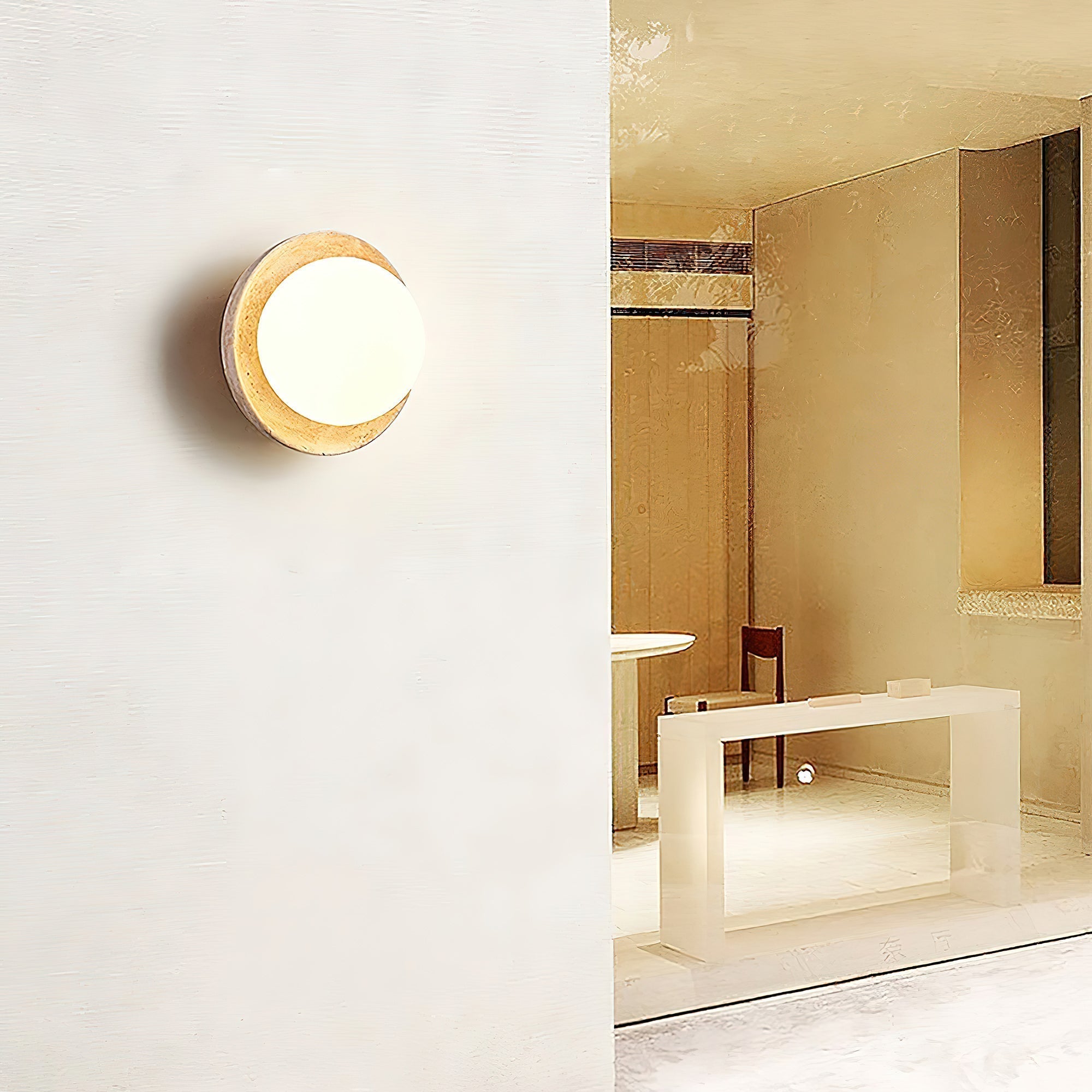 Weave Modern Minimalist Metal Glass Wall Lamp - Letslighting