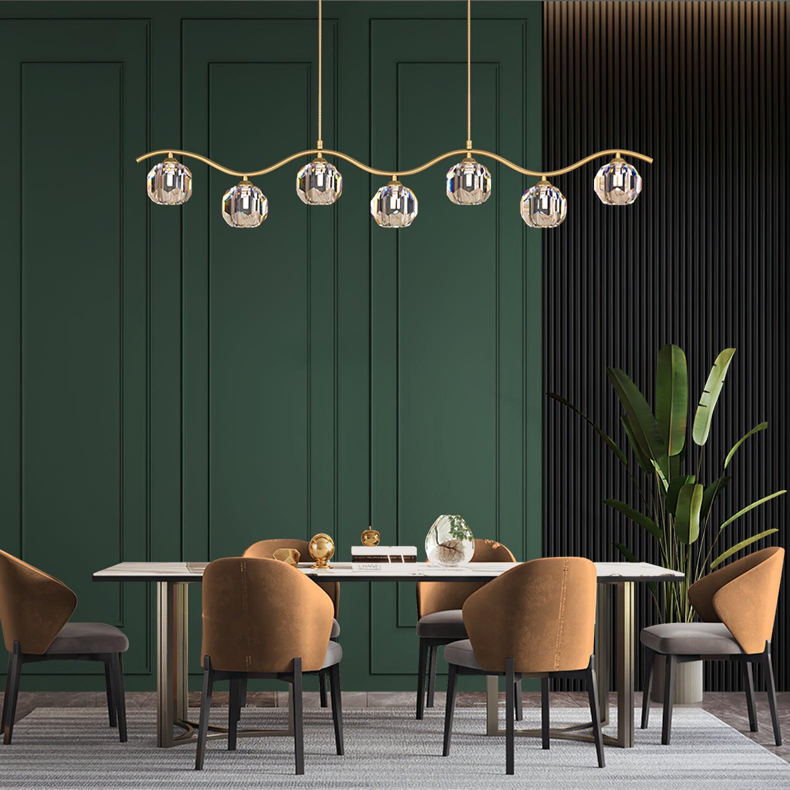 Eara Crystal Chandelier - Blowlighting