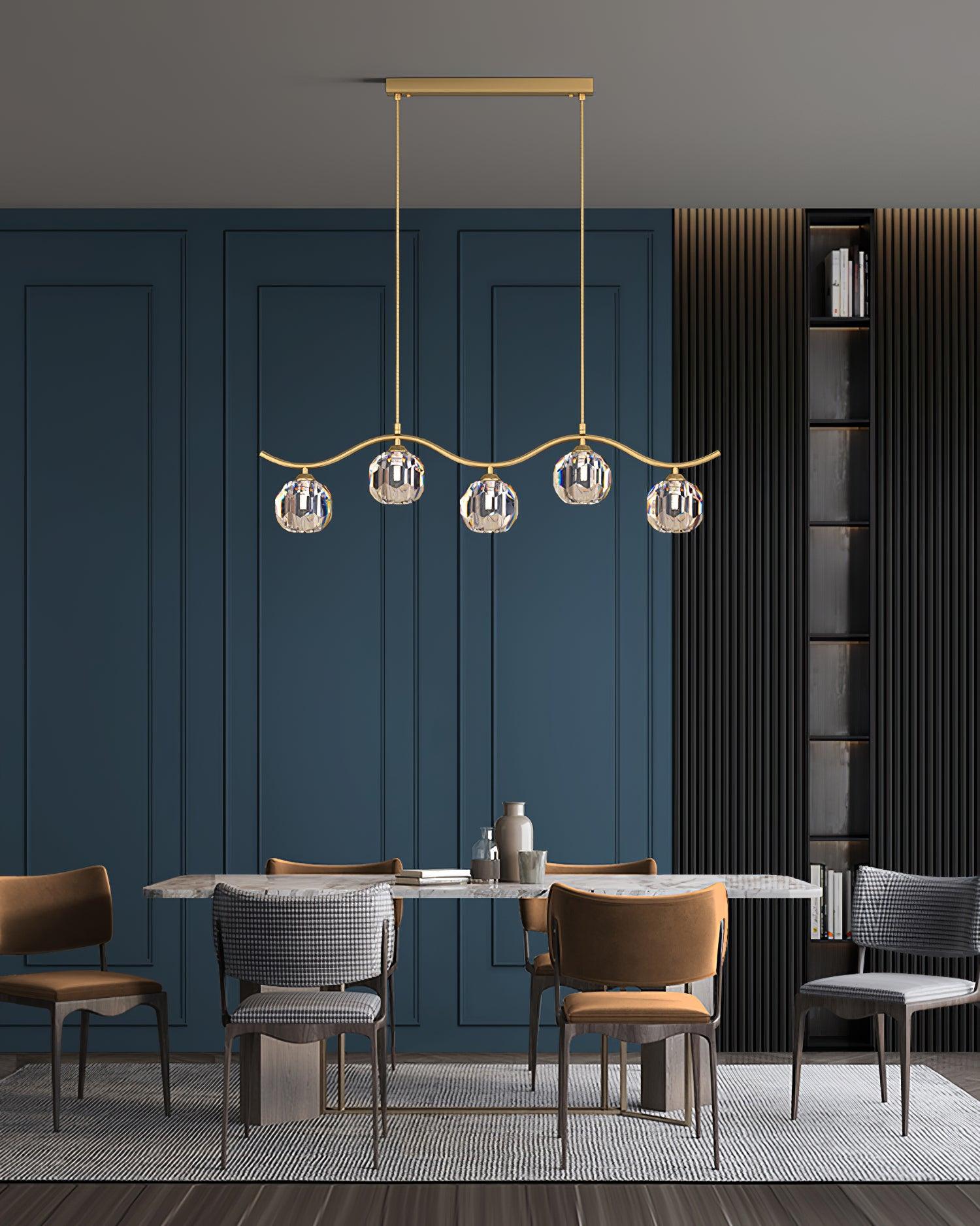 Eara Crystal Chandelier - Blowlighting