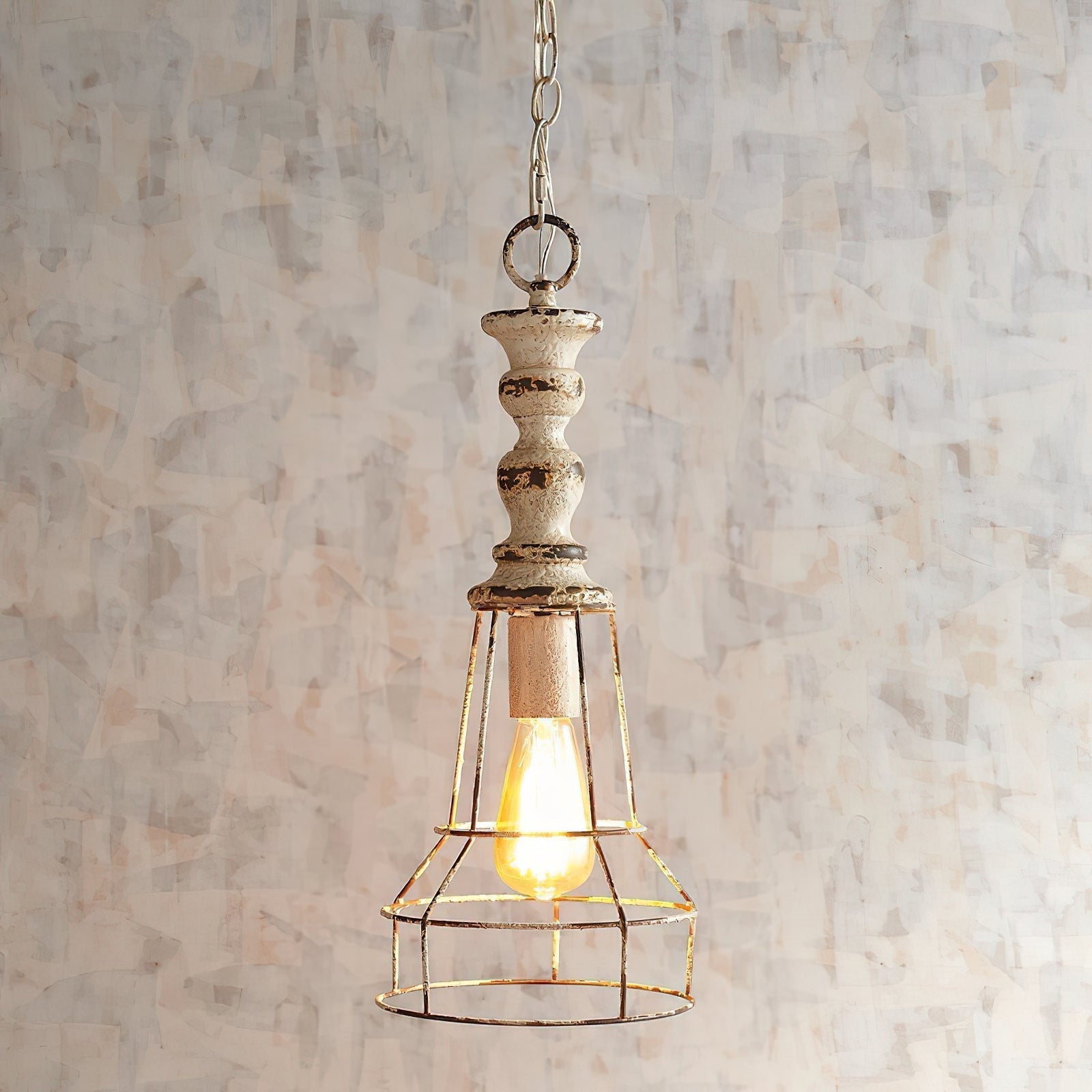 Xylo Vintage Industrial Verwittert Pendelleuchte-Letslighting
