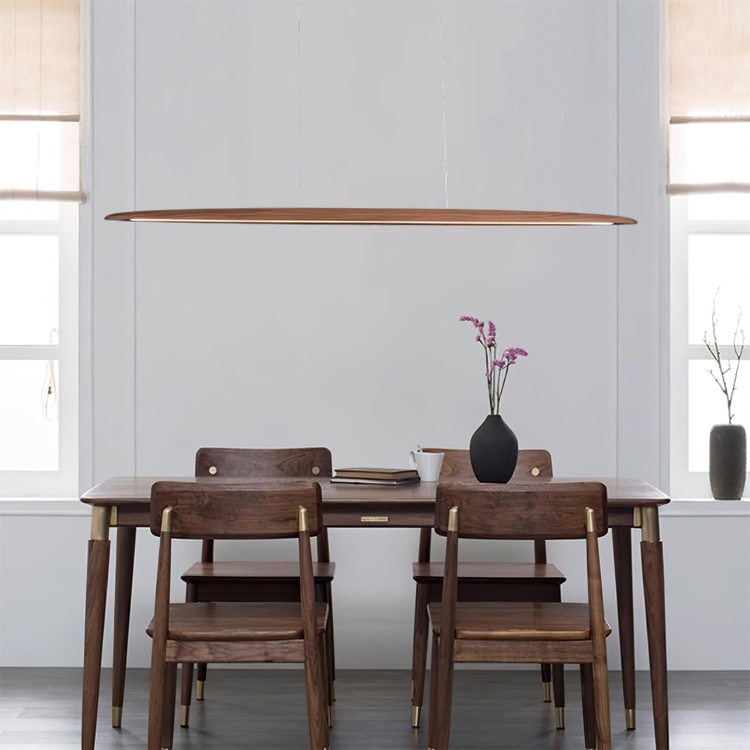 Duvane Holz Lineare Pendelleuchte Modern LED-Letslighting