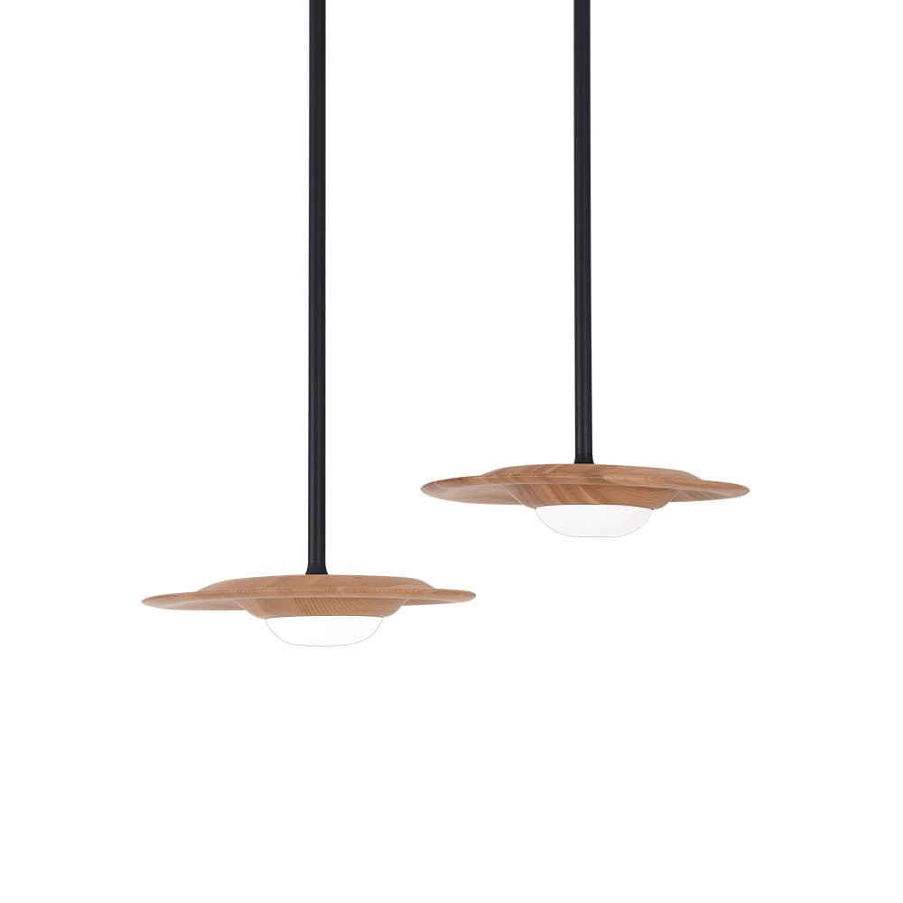 Cesilis Minimalistische Pendelleuchte aus Holz-Letslighting