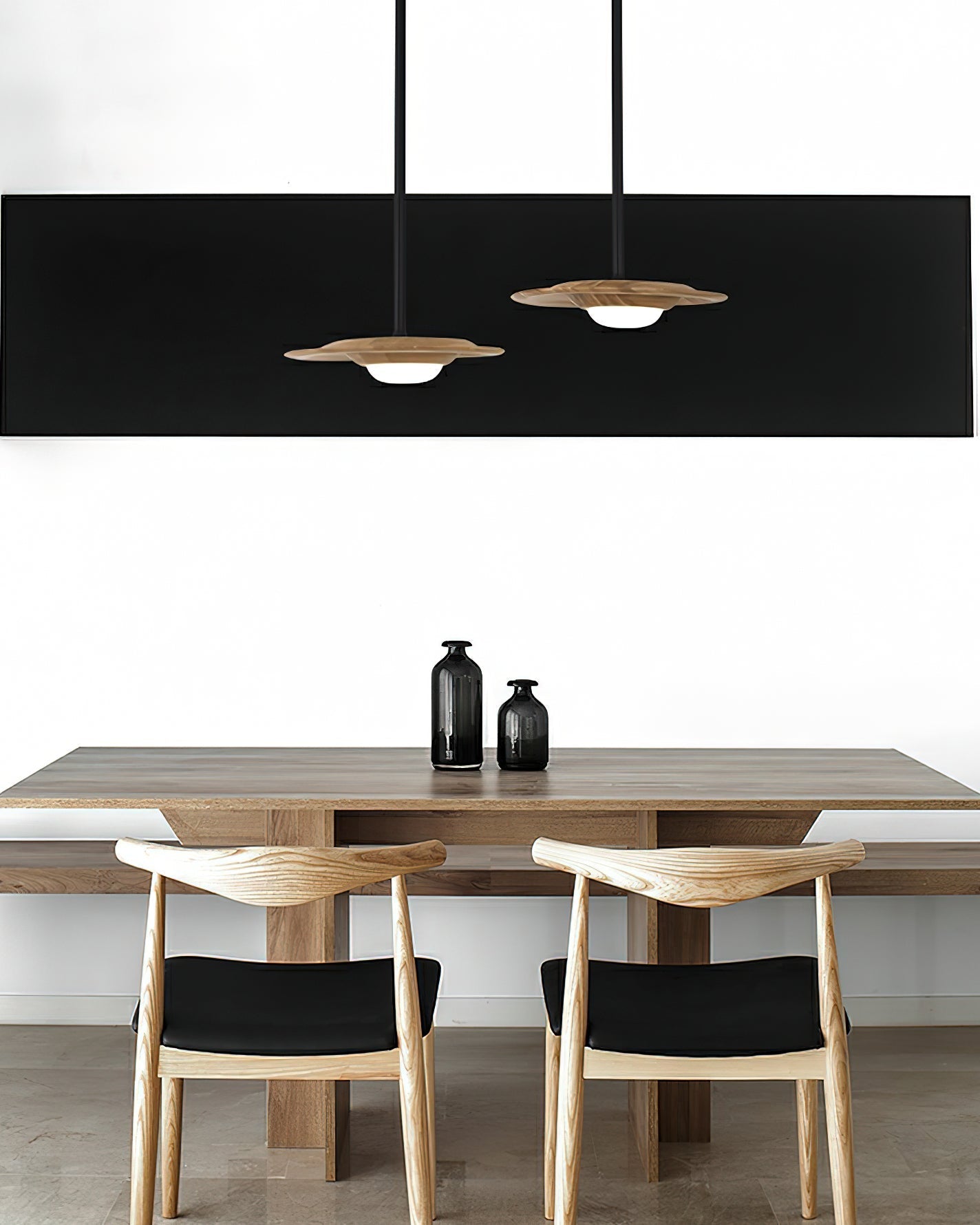 Cesilis Minimalistische Pendelleuchte aus Holz-Letslighting