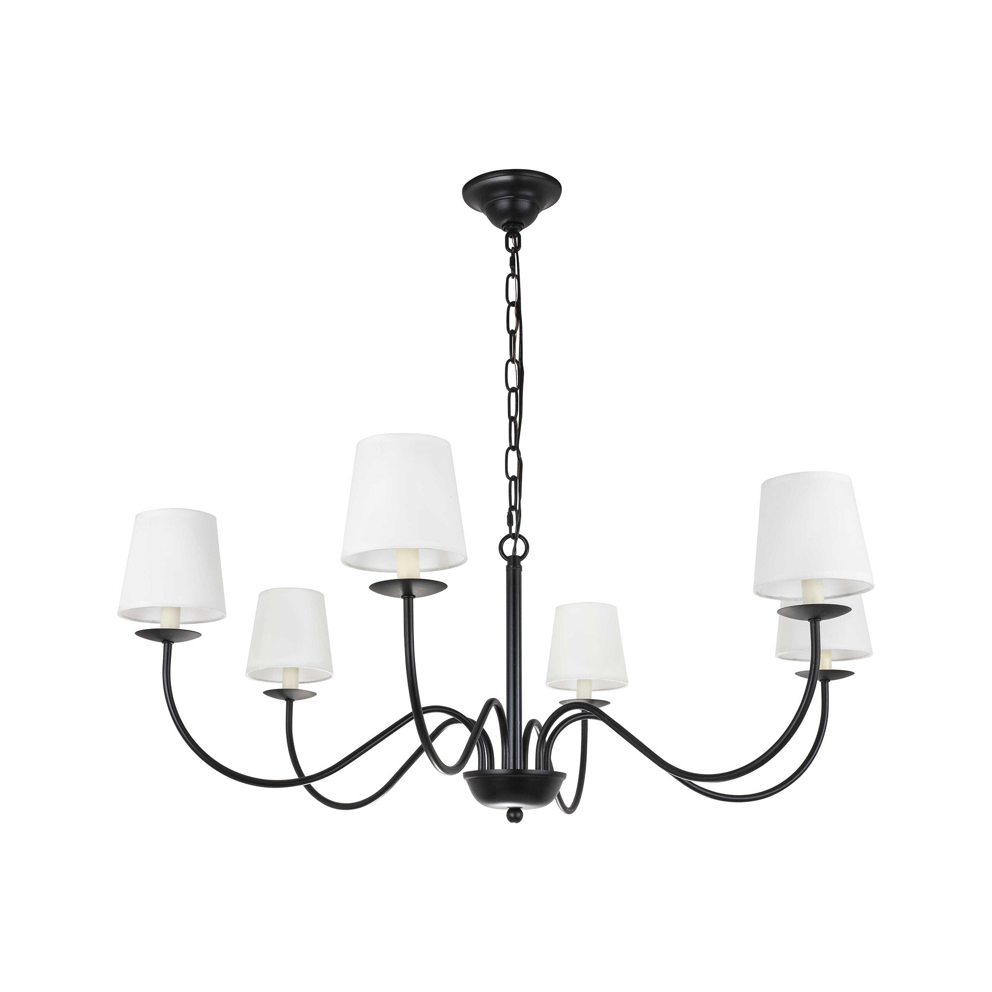 Amble Vintage Industrieller Messingstoff Kronleuchter-Letslighting