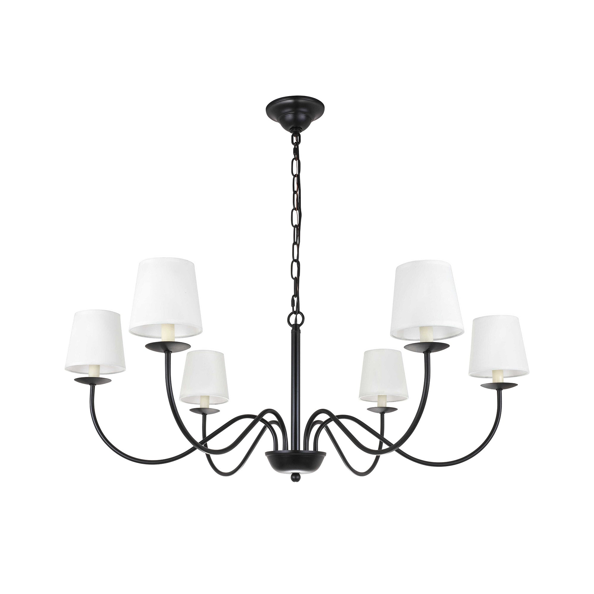 Amble Vintage Industrieller Messingstoff Kronleuchter-Letslighting