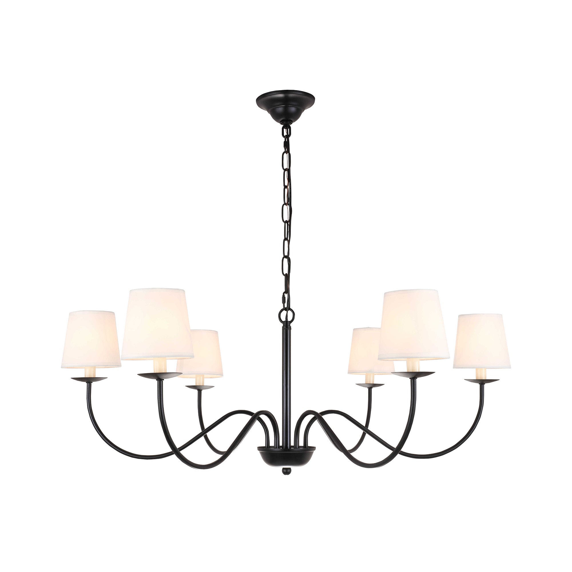 Amble Vintage Industrieller Messingstoff Kronleuchter-Letslighting