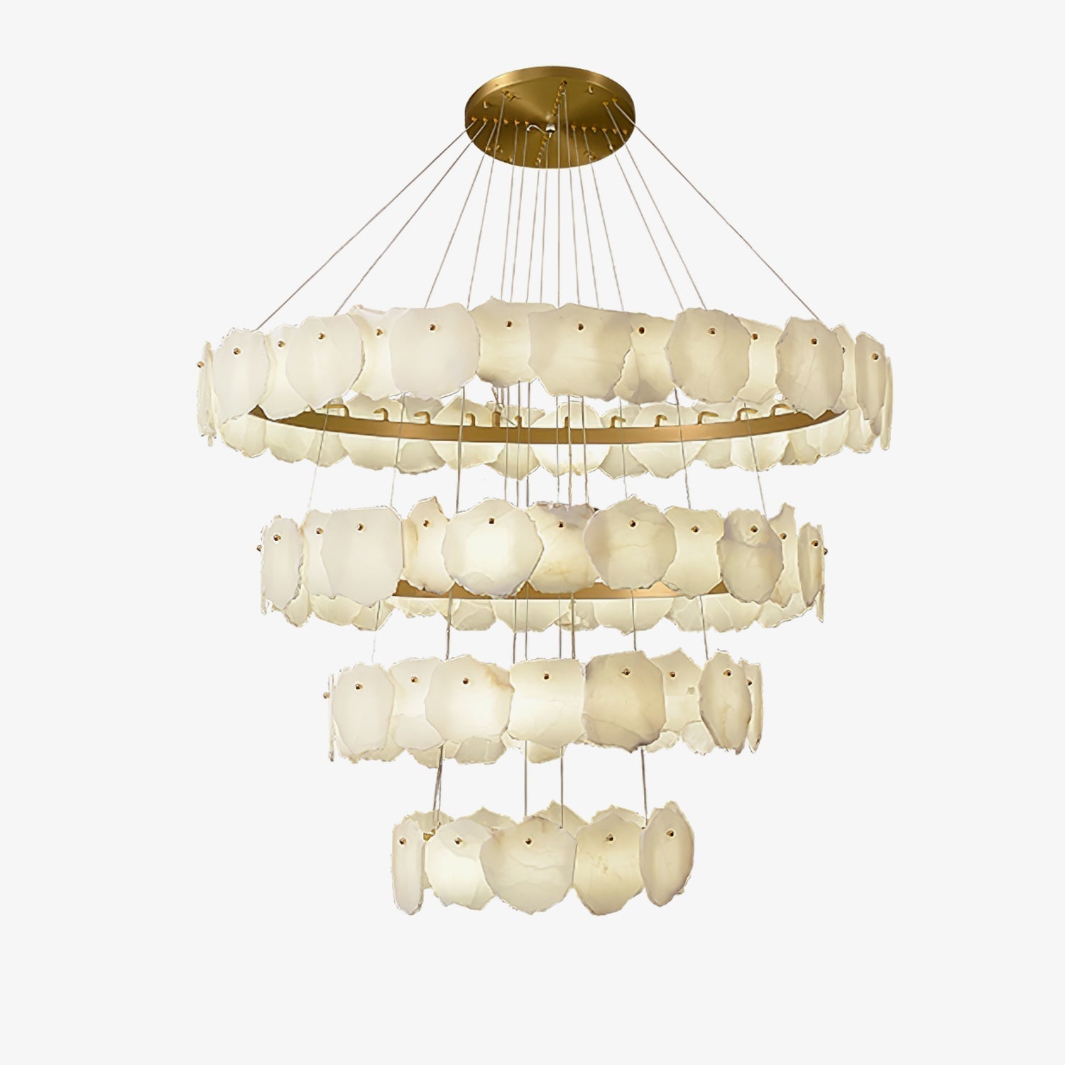 Selene Luxury Alabaster Chandelier - Neutralighting
