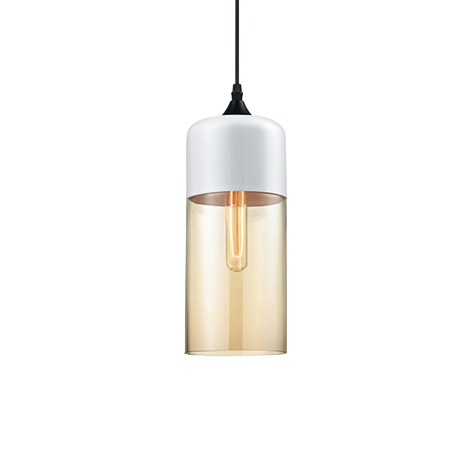 Aura Industriell Glas Pendelleuchte-Letslighting