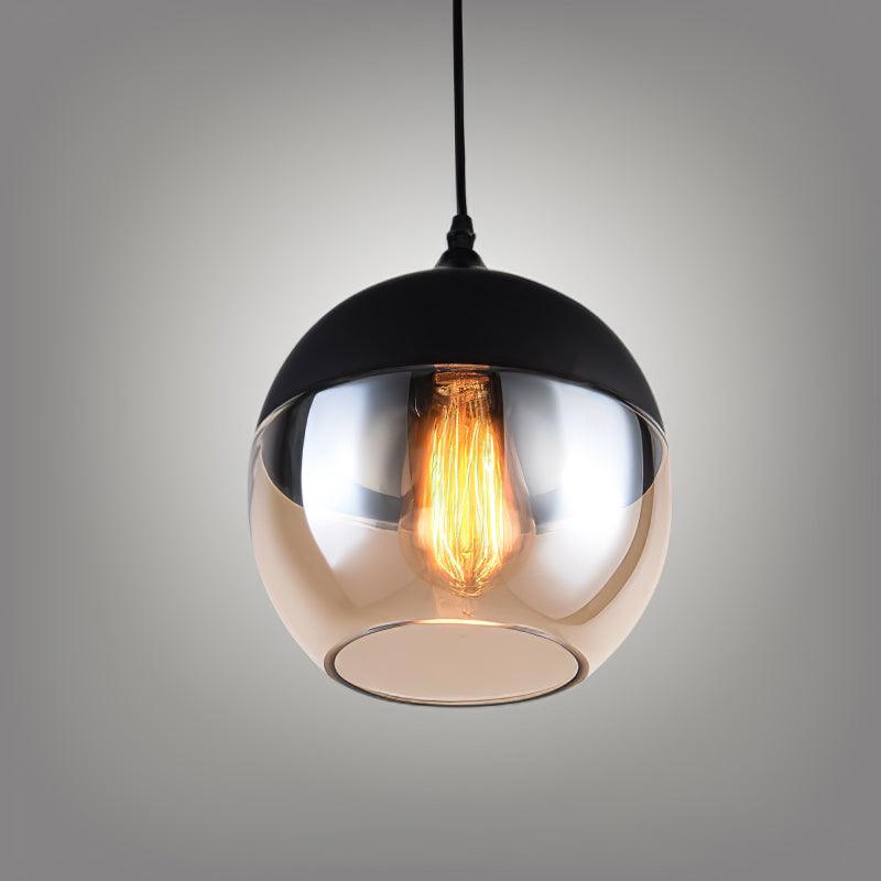 Aura Industriell Glas Pendelleuchte-Letslighting