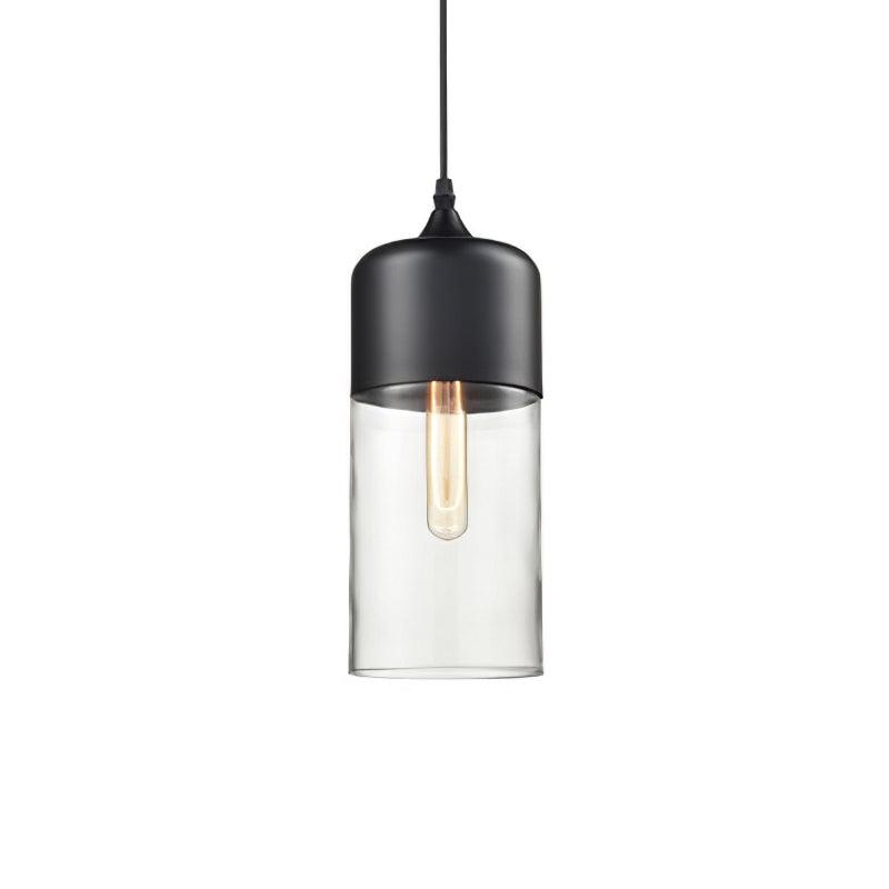 Aura Industriell Glas Pendelleuchte-Letslighting