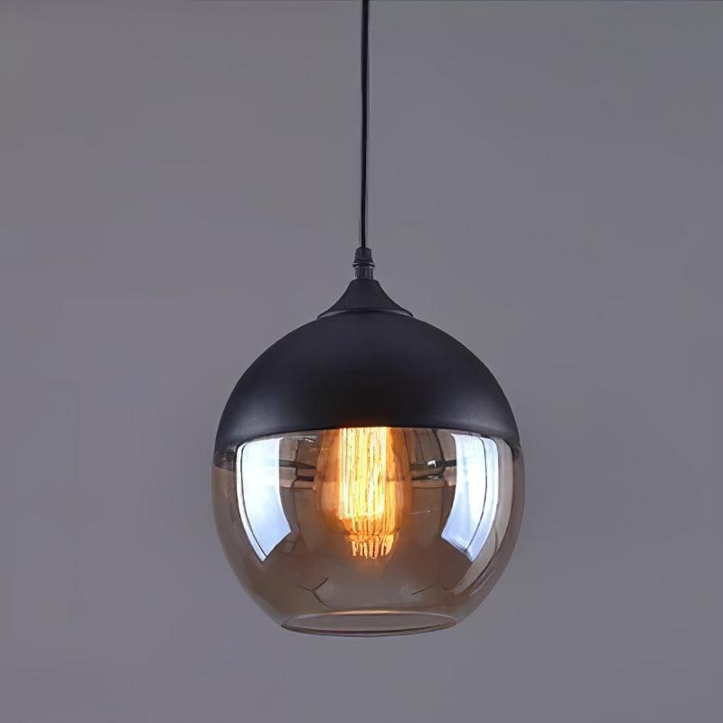 Aura Industriell Glas Pendelleuchte-Letslighting
