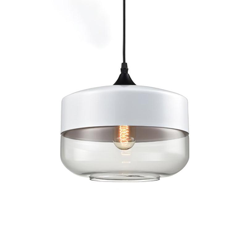 Aura Industriell Glas Pendelleuchte-Letslighting