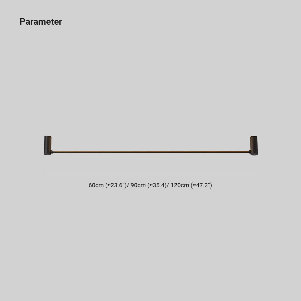 Arisha Minimalist Linear Flush Mount Ceiling Light, Schwarz, Küche