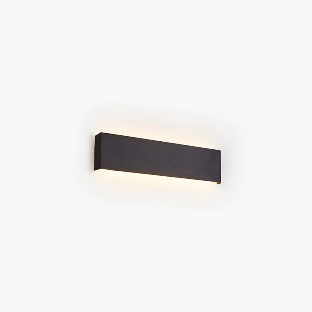 Arisha Modern LED Wandleuchte Innen Rechteckig Schwarz/Weiß/Gold Bade/Wohnzimmer