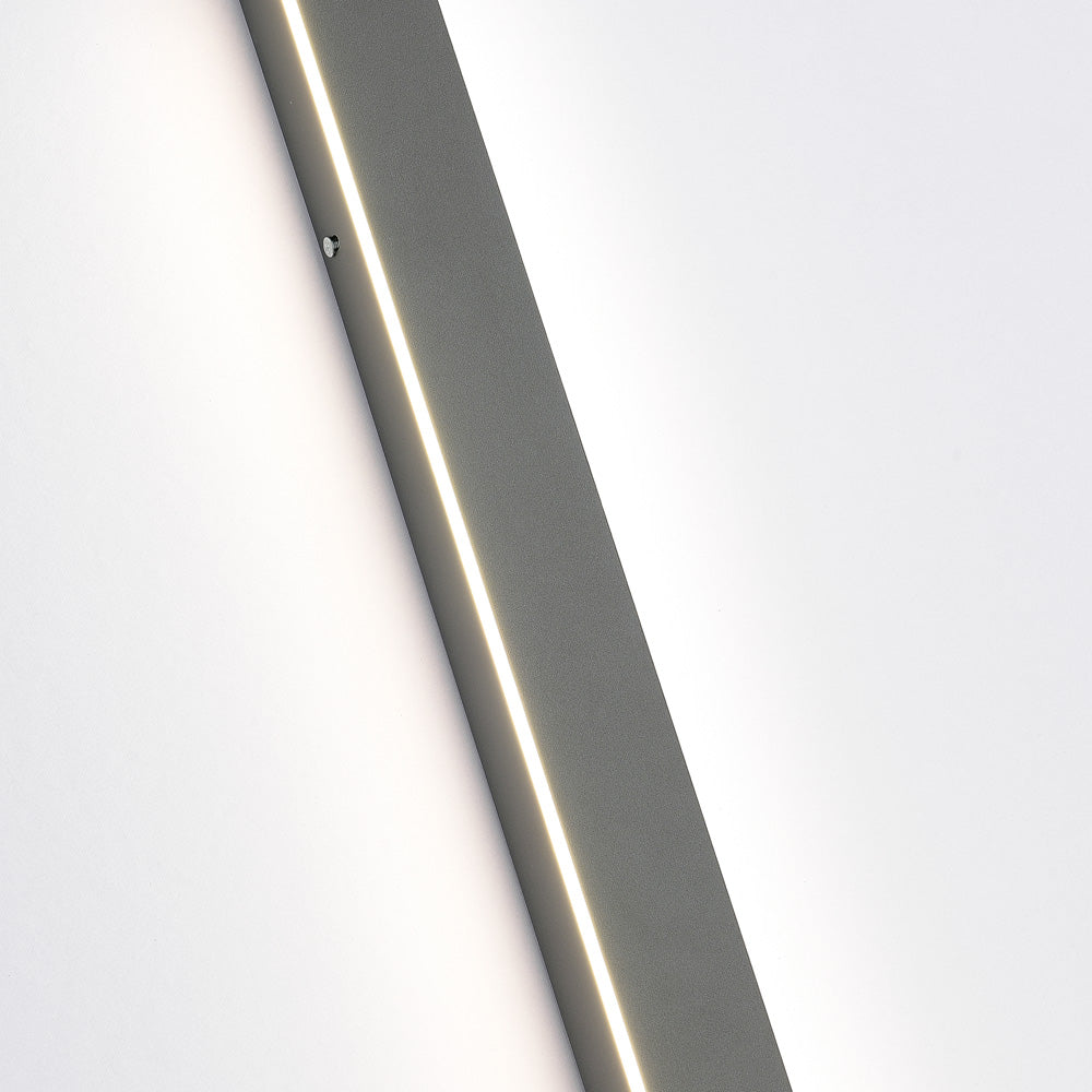 Ray Moderne Linear Außenwandleuchte Metall Acryl Garten Flur