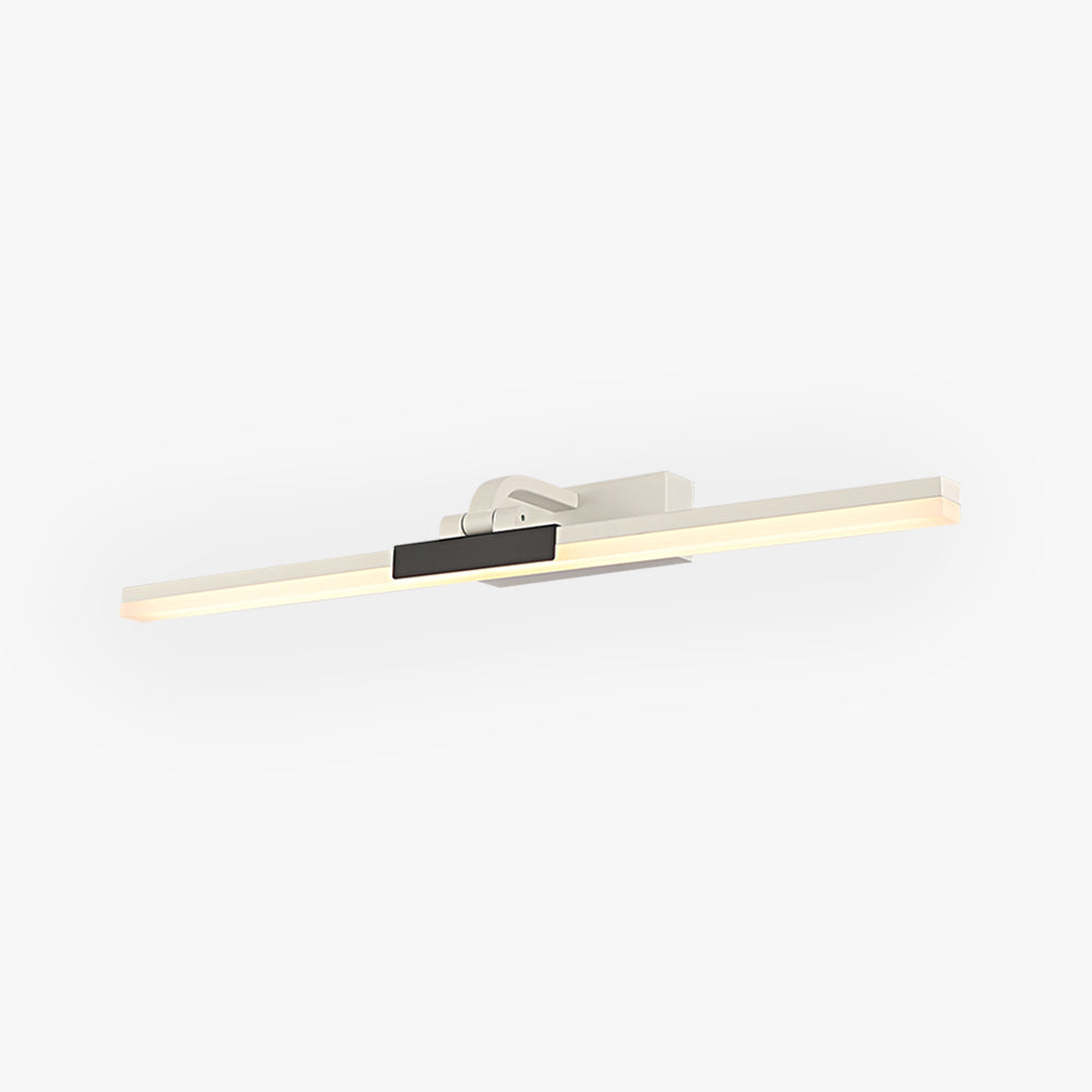 Arisha Modern Lineare LED Wandleuchte Schwarz/Weiß Bad/Wohnzimmer Metall-Letslighting