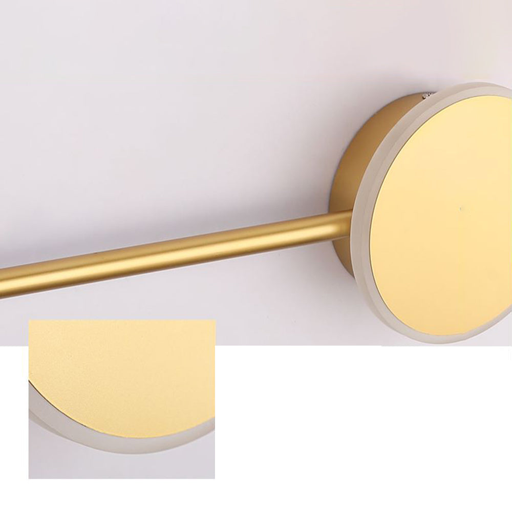 Arisha Modern Rund Linear Wandleuchte Weiß/Schwarz/Gold Wohn/Schlafzimmer Metall