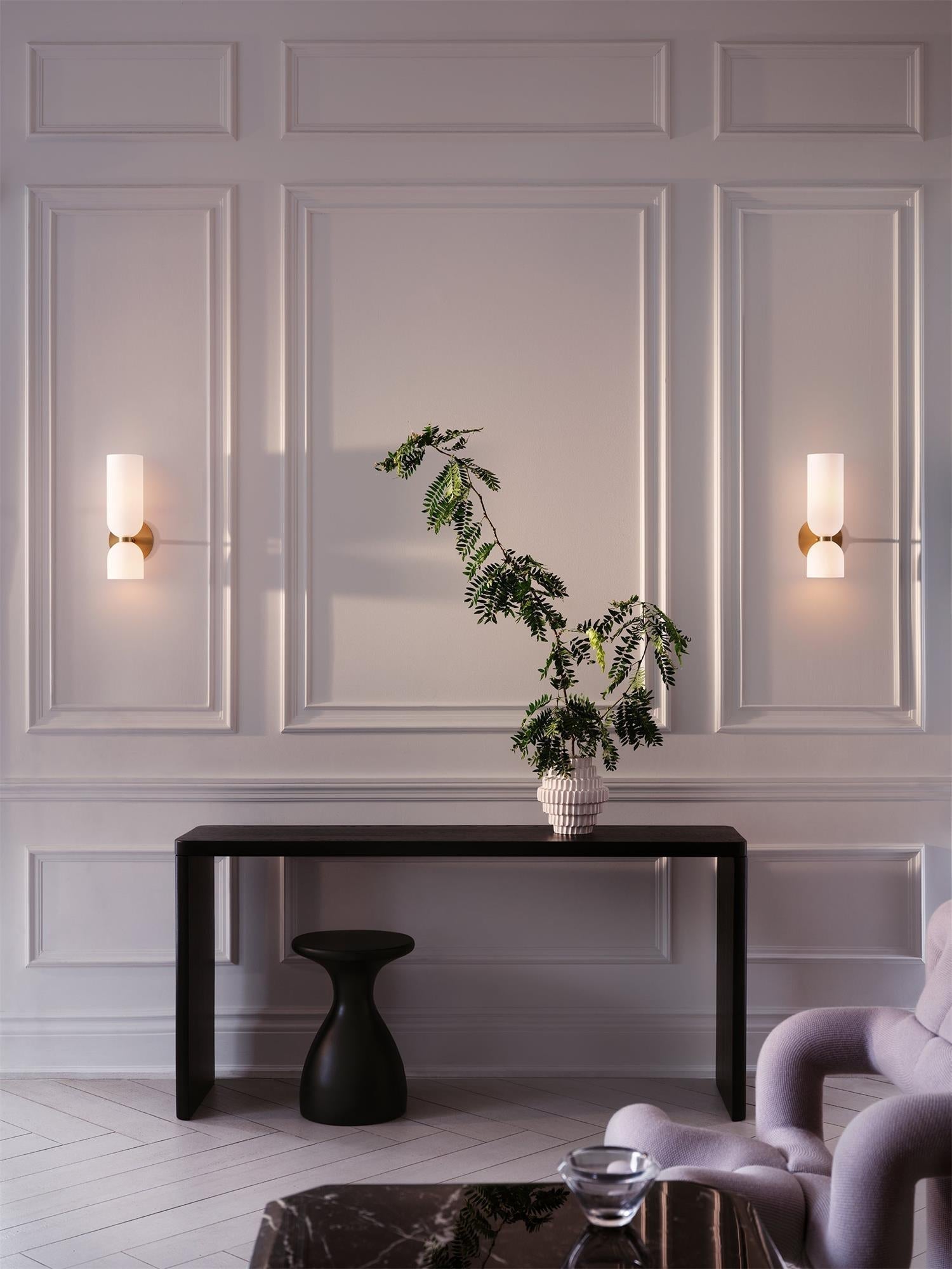 Chime Messing Glas Wandleuchte-Letslighting