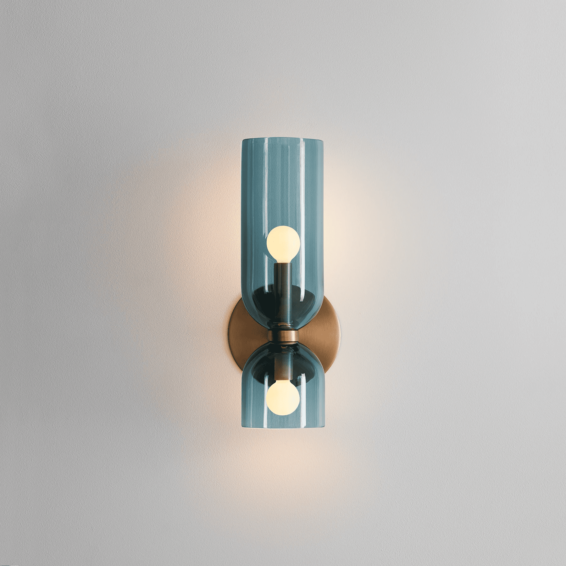 Chime Messing Glas Wandleuchte-Letslighting