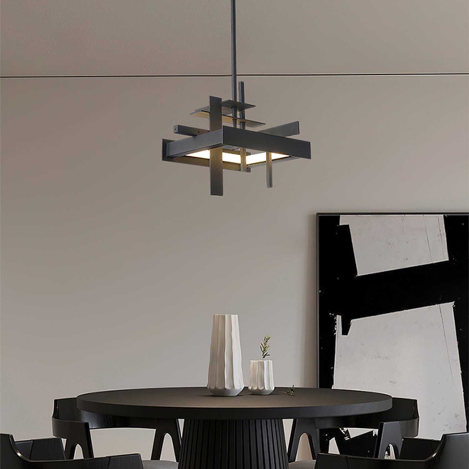 Orlenace Geometrische Pendelleuchte-Letslighting