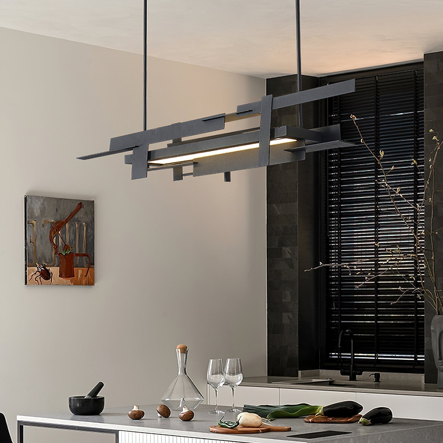 Orlenace Geometrische Pendelleuchte-Letslighting