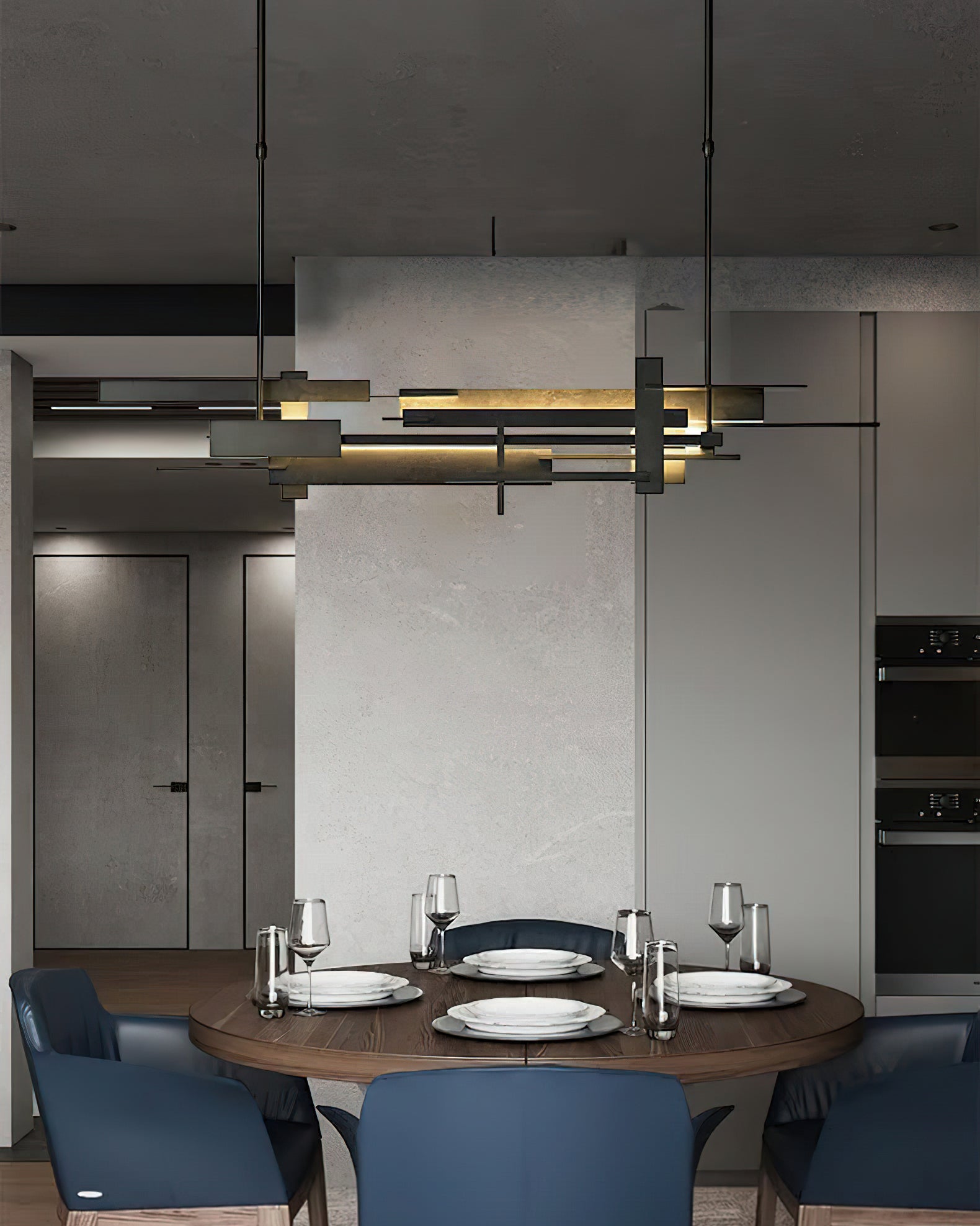 Orlenace Geometrische Pendelleuchte-Letslighting