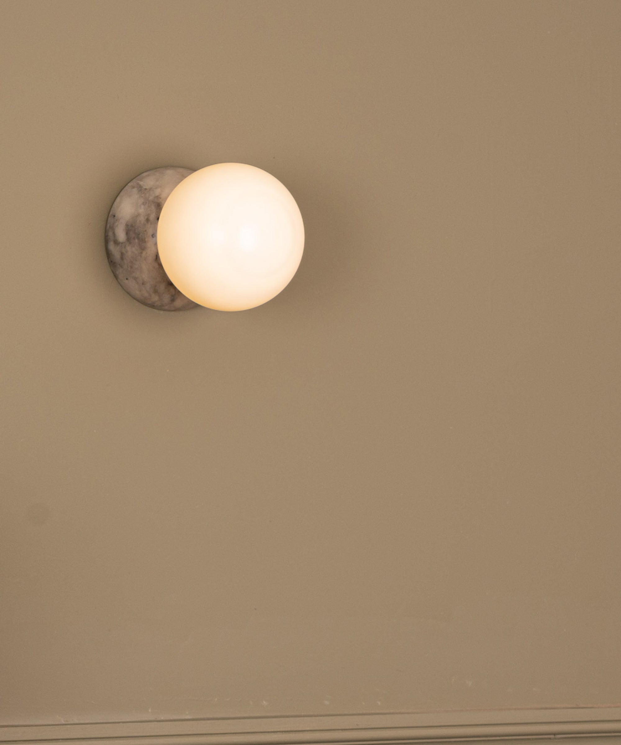 Fable Marmor Glas Wandleuchte-Letslighting