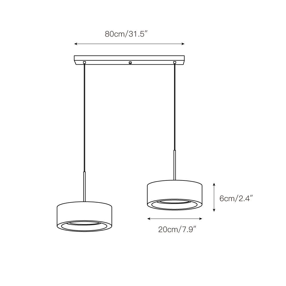 Glide Marmor Pendelleuchte-Letslighting