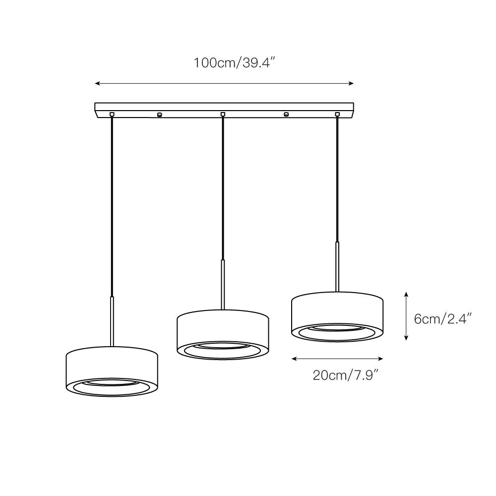 Glide Marmor Pendelleuchte-Letslighting