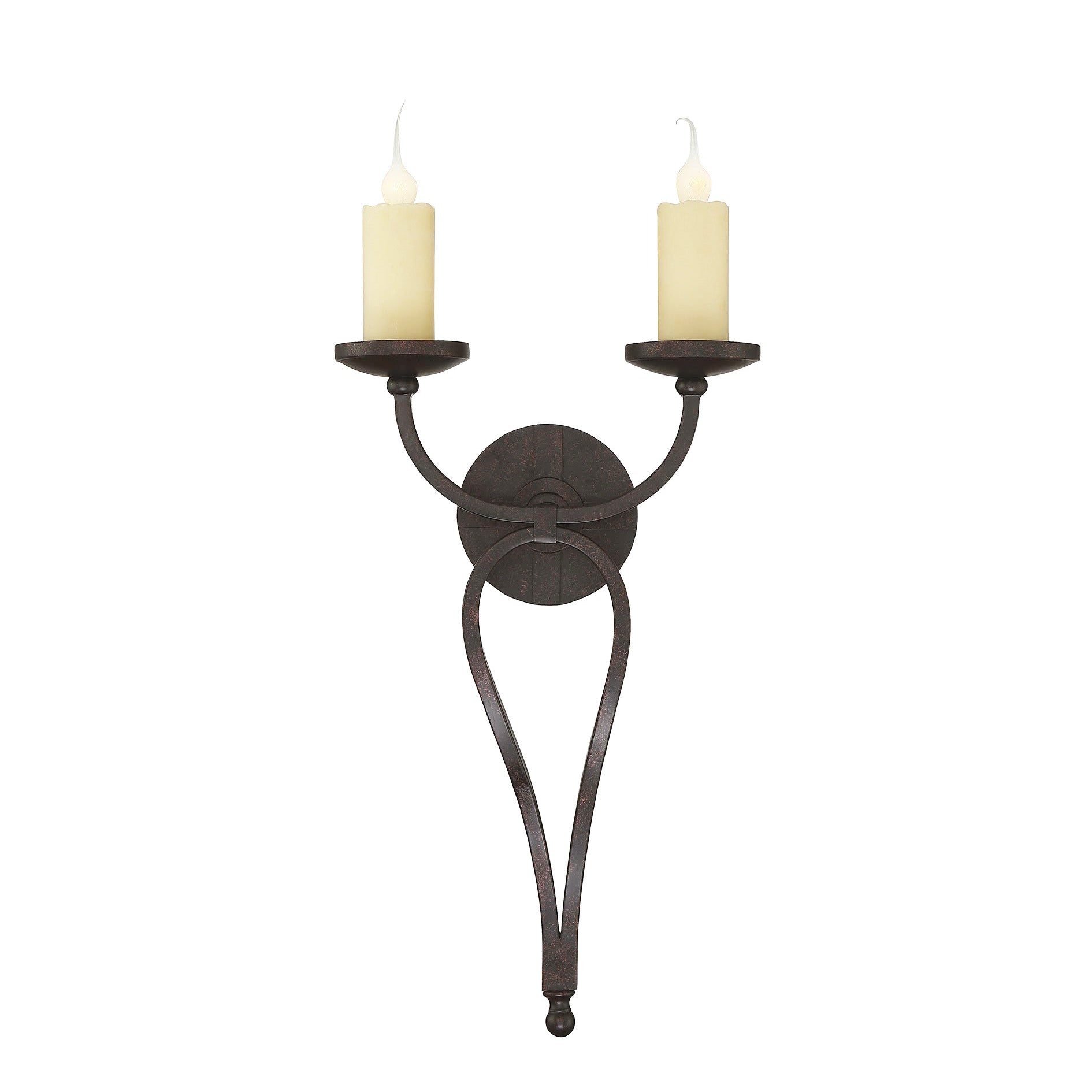 Iota Industrielle Vintage Wandleuchte aus Kupfer-Letslighting