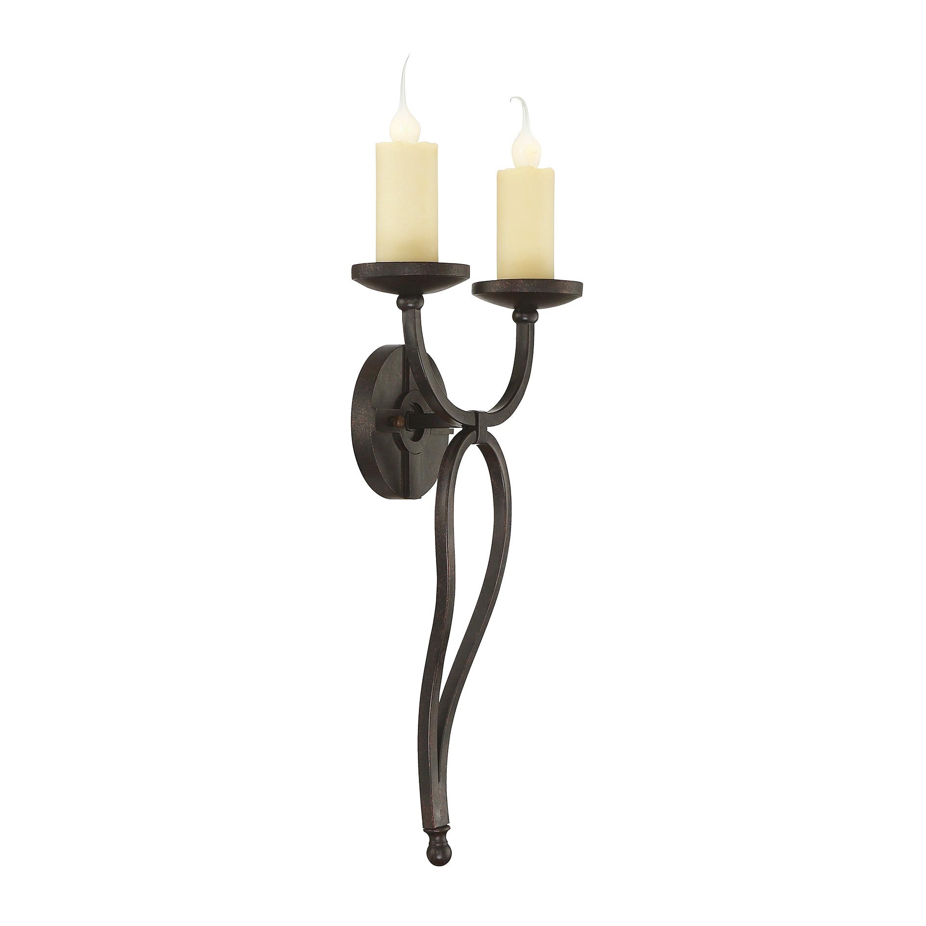 Iota Industrielle Vintage Wandleuchte aus Kupfer-Letslighting