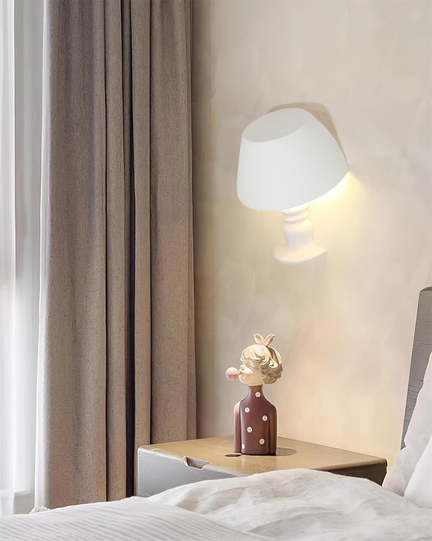 Miro Wandleuchte Skulptural Gips Minimalistisch-Letslighting