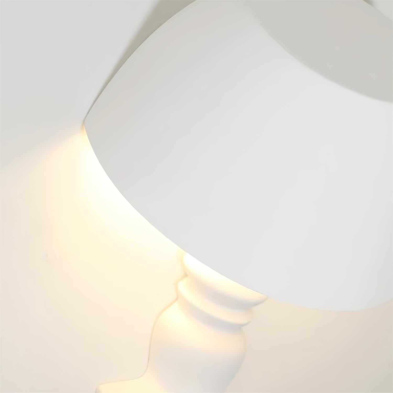 Miro Wandleuchte Skulptural Gips Minimalistisch-Letslighting
