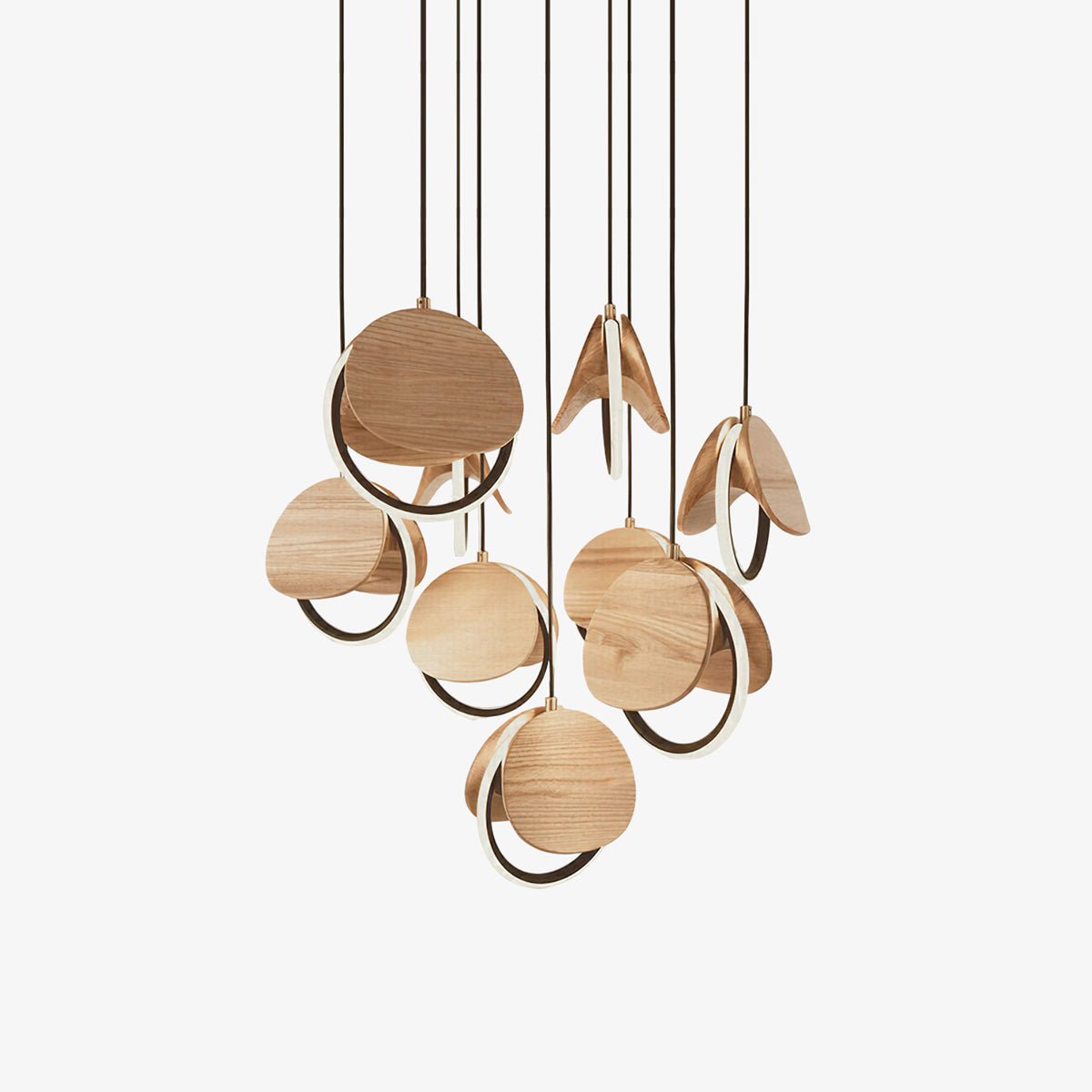 Avvelen Geometrische Holz Pendelleuchte-Letslighting