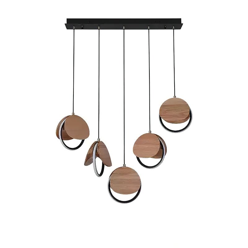 Avvelen Geometrische Holz Pendelleuchte-Letslighting