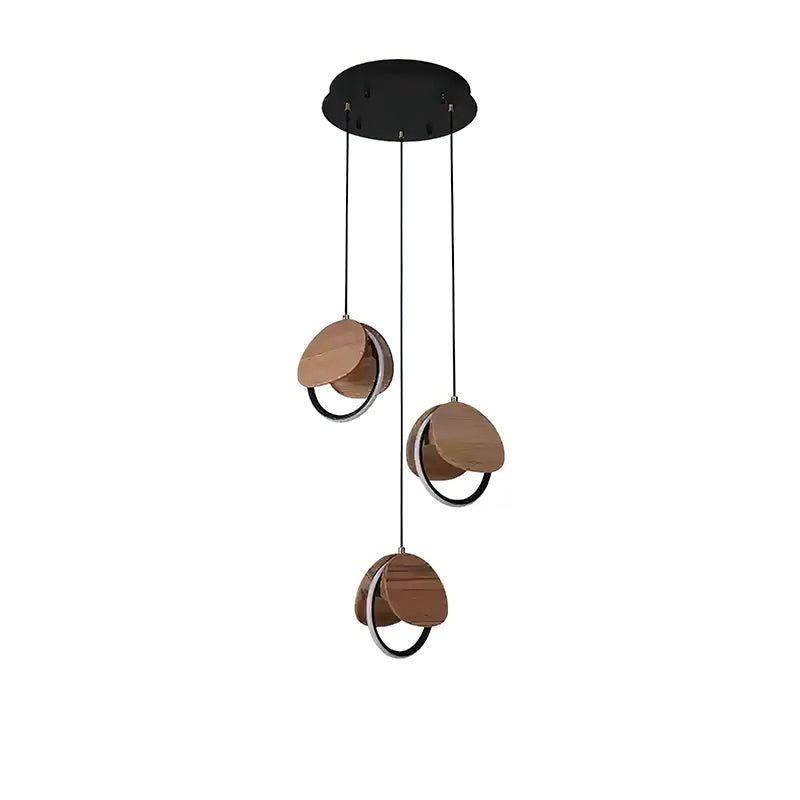 Avvelen Geometrische Holz Pendelleuchte-Letslighting