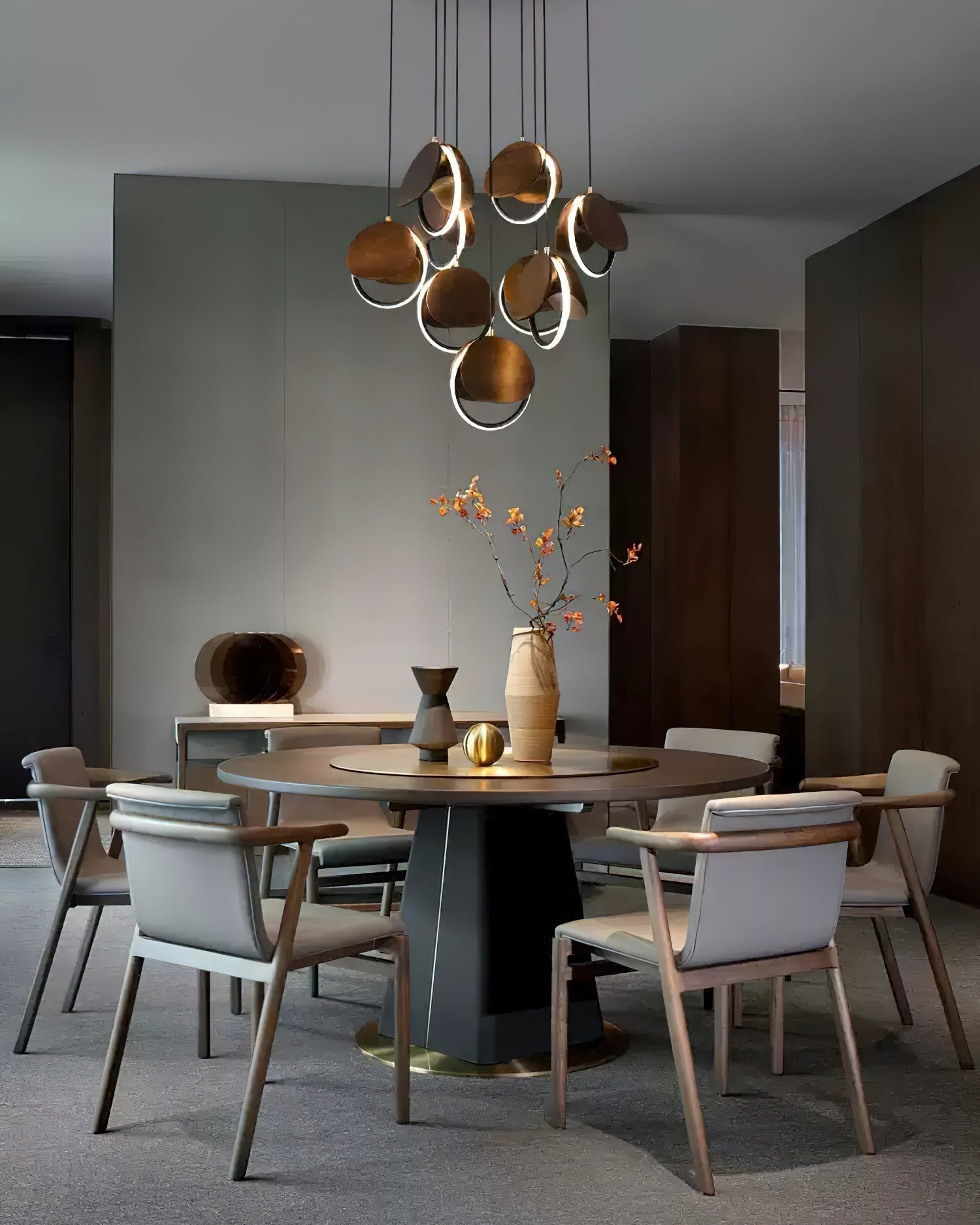 Avvelen Geometrische Holz Pendelleuchte-Letslighting
