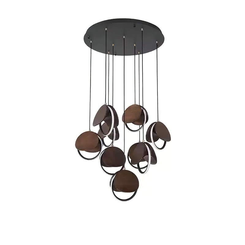 Avvelen Geometrische Holz Pendelleuchte-Letslighting