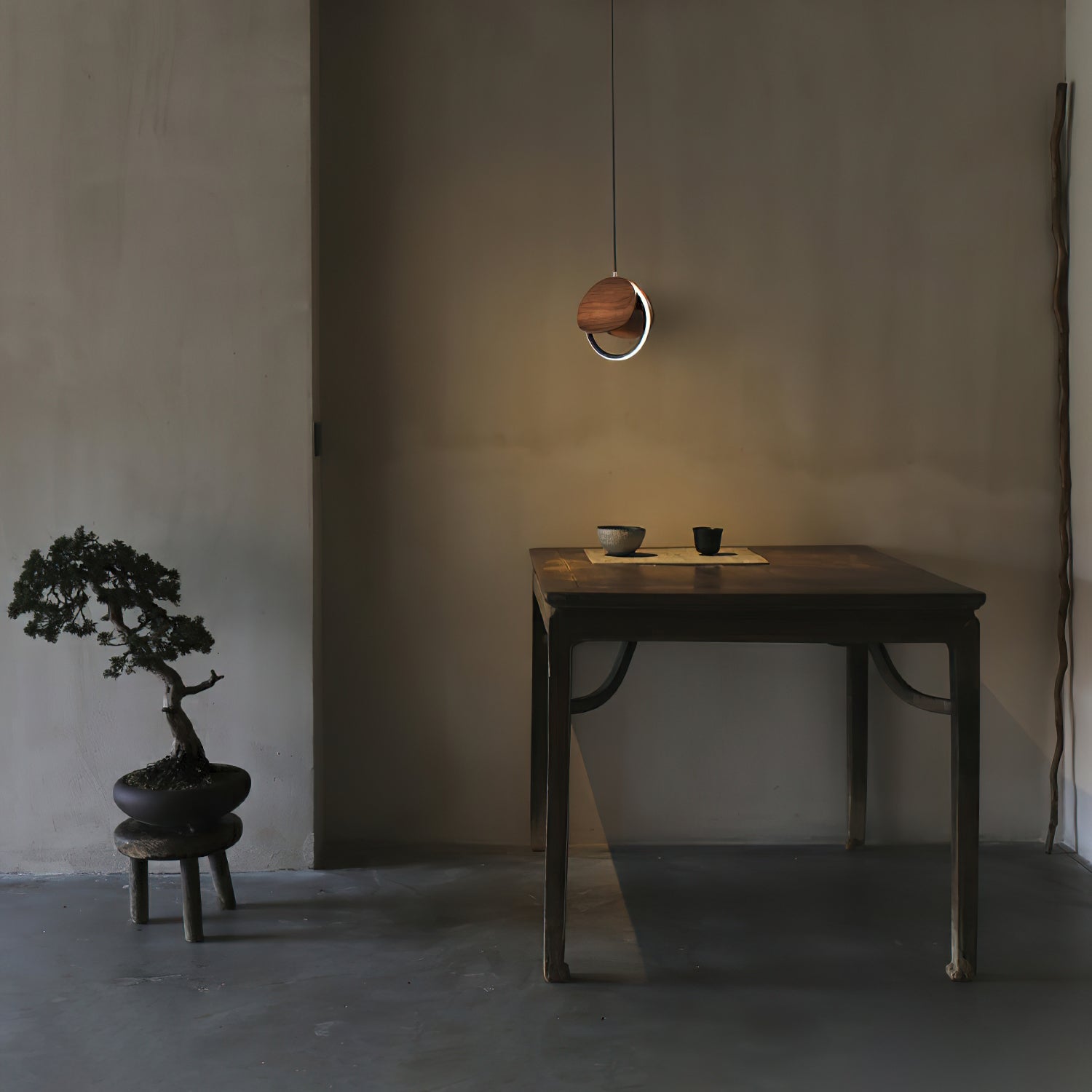 Avvelen Geometrische Holz Pendelleuchte-Letslighting
