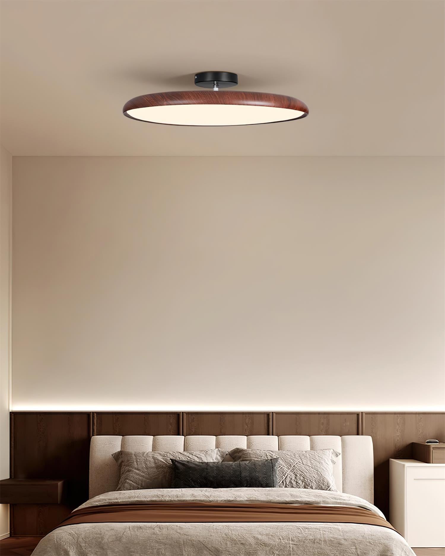 Cavelo Oval Halb-Aufbaumontierte Deckenleuchte-Letslighting