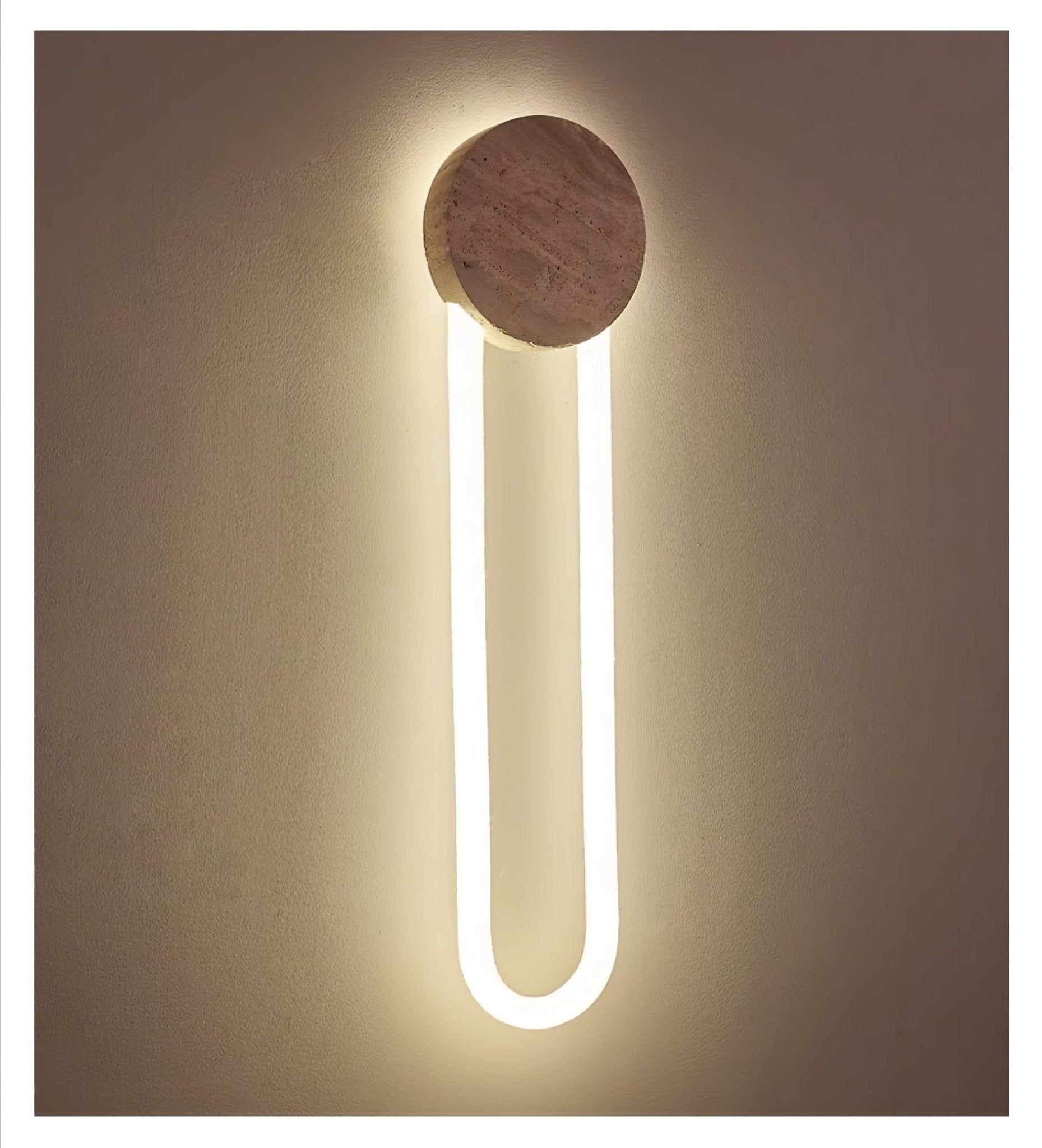 Mysole Travertine Wall Light - Neutralighting
