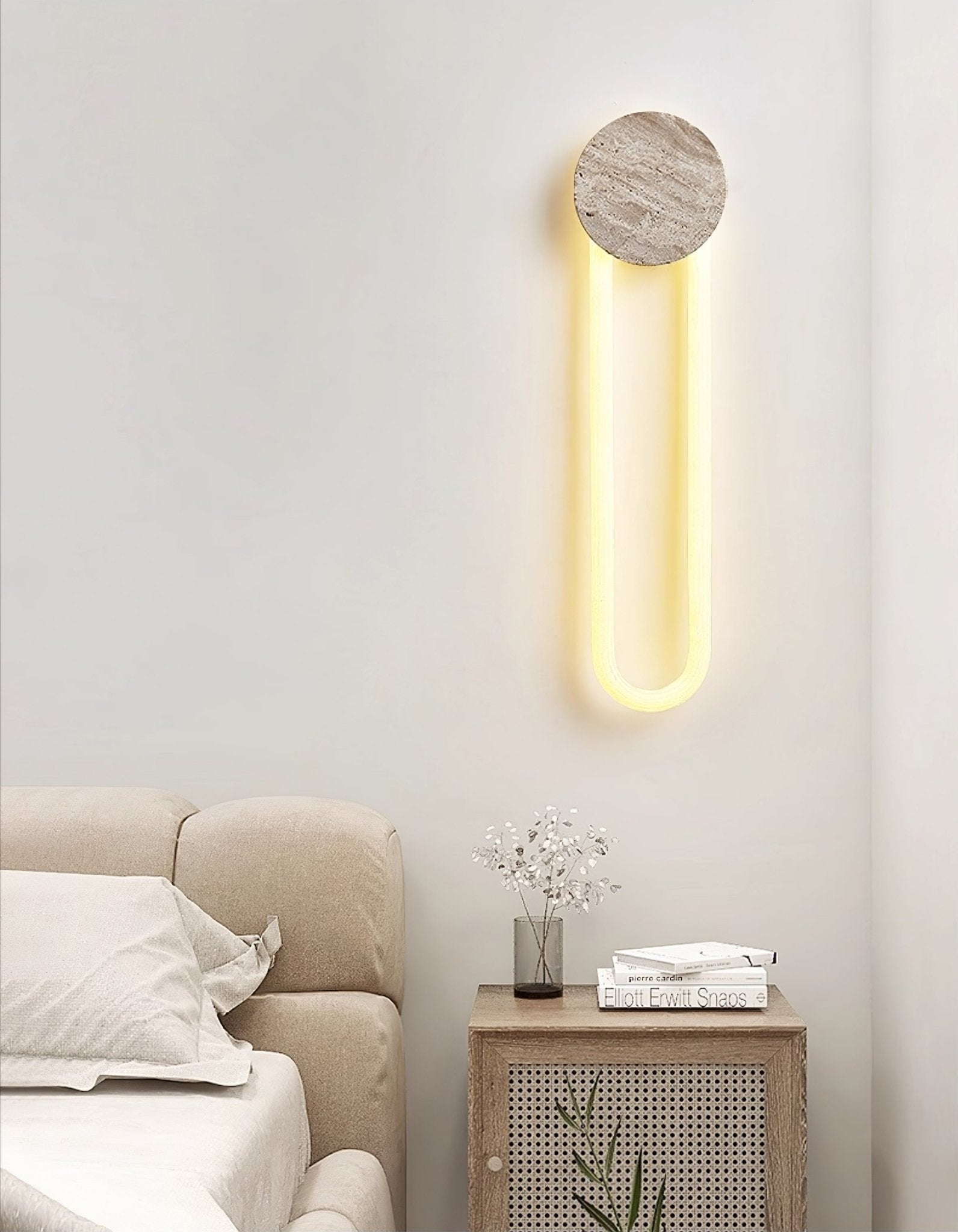 Mysole Travertine Wall Light - Neutralighting