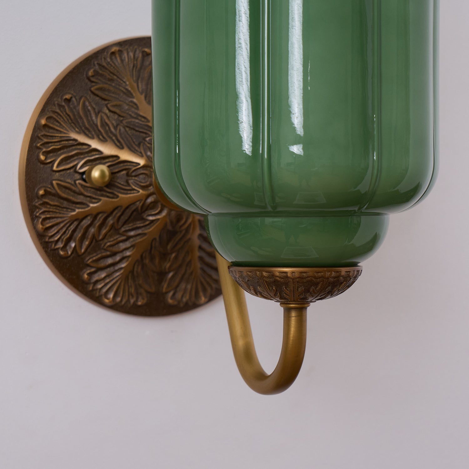 Melvane Vintage Rosa Glas Wandleuchte-Letslighting