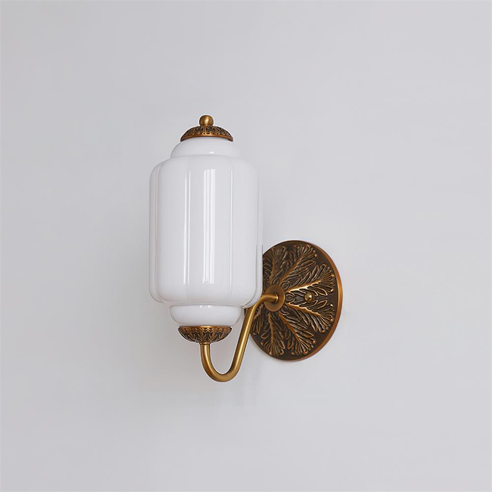 Melvane Vintage Rosa Glas Wandleuchte-Letslighting