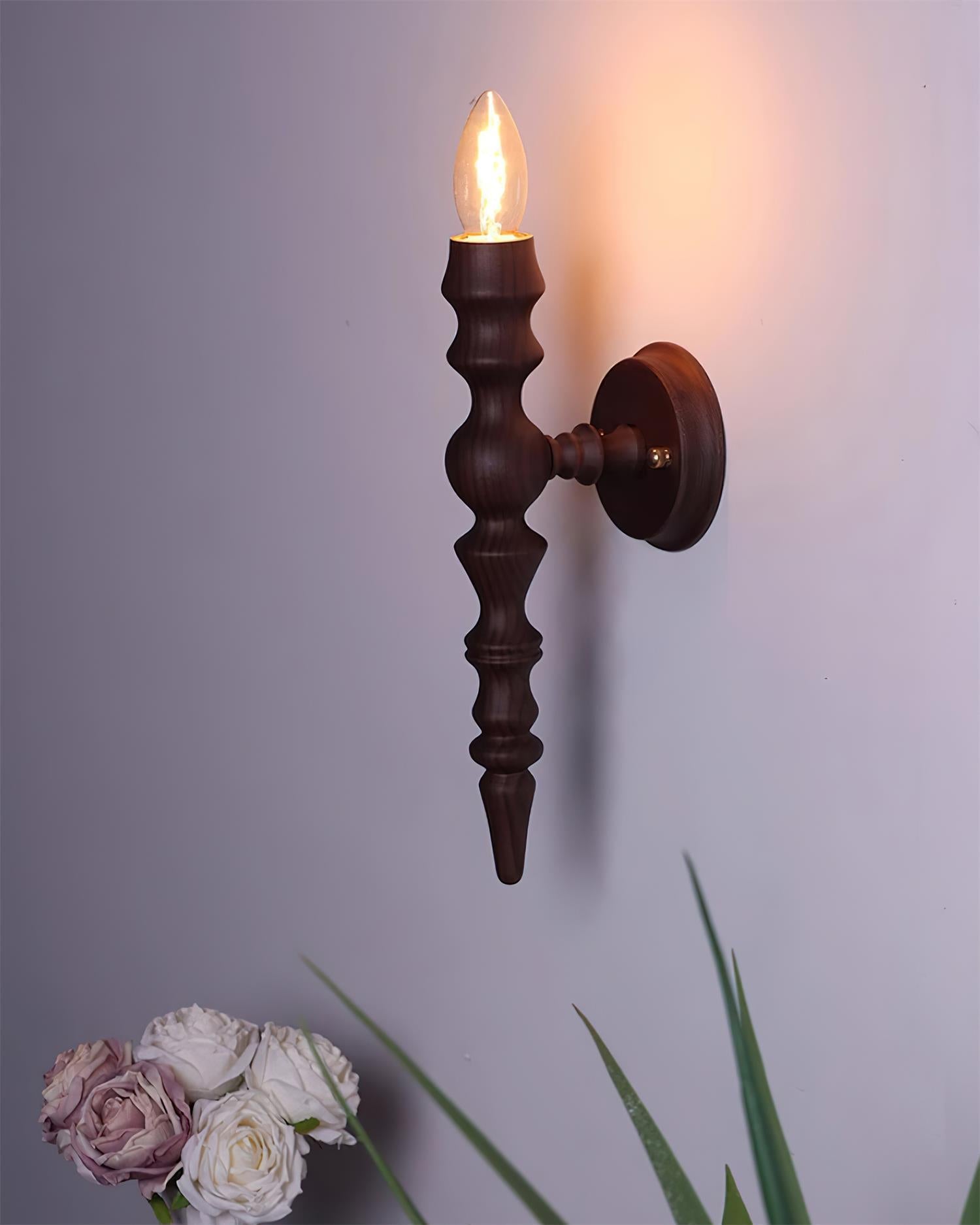 Wandleuchte Modern Vintage Holz Körper Mehrere Holz Oberflächen-Letslighting