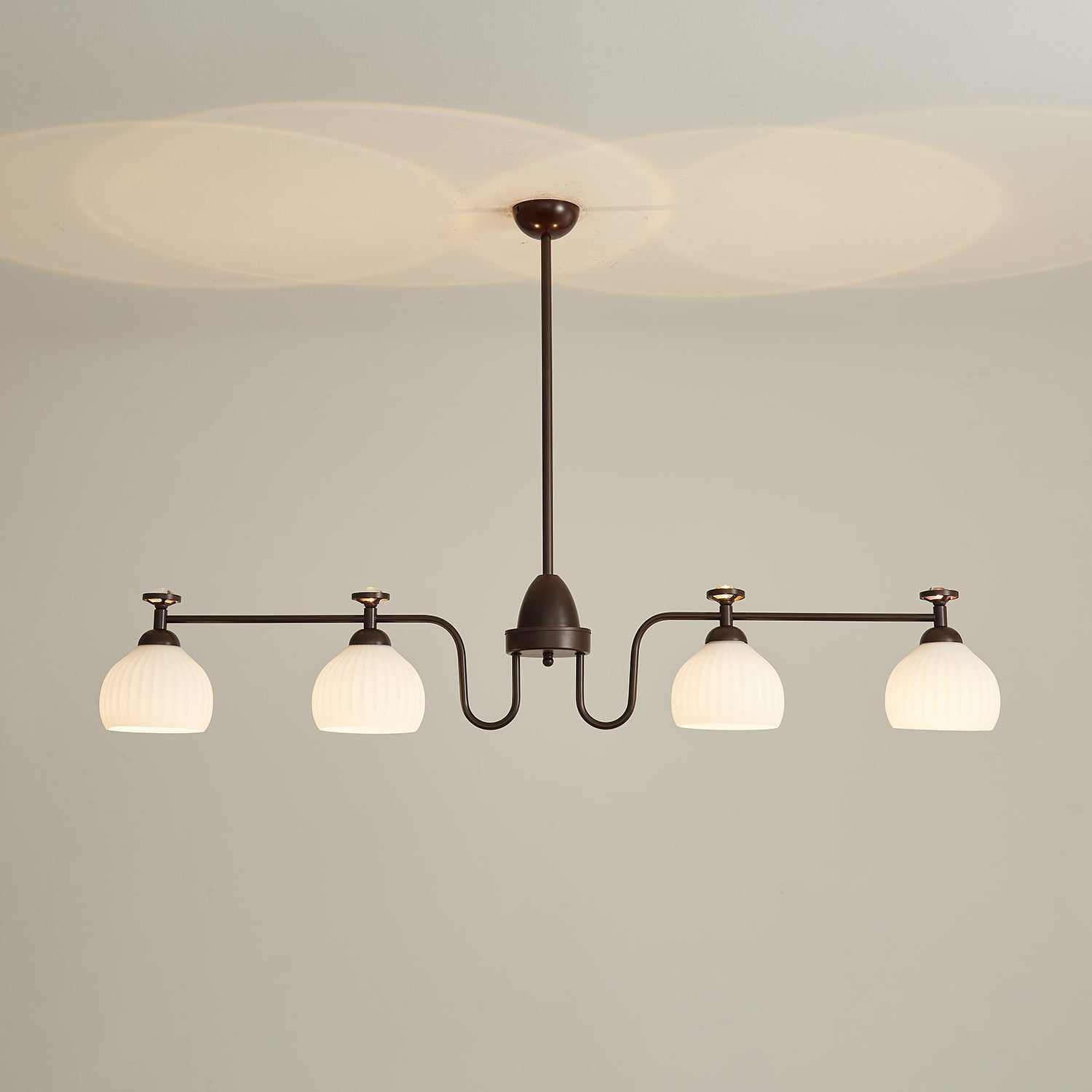 Calaeor Eleganter Premium-Glaskronleuchter-Letslighting